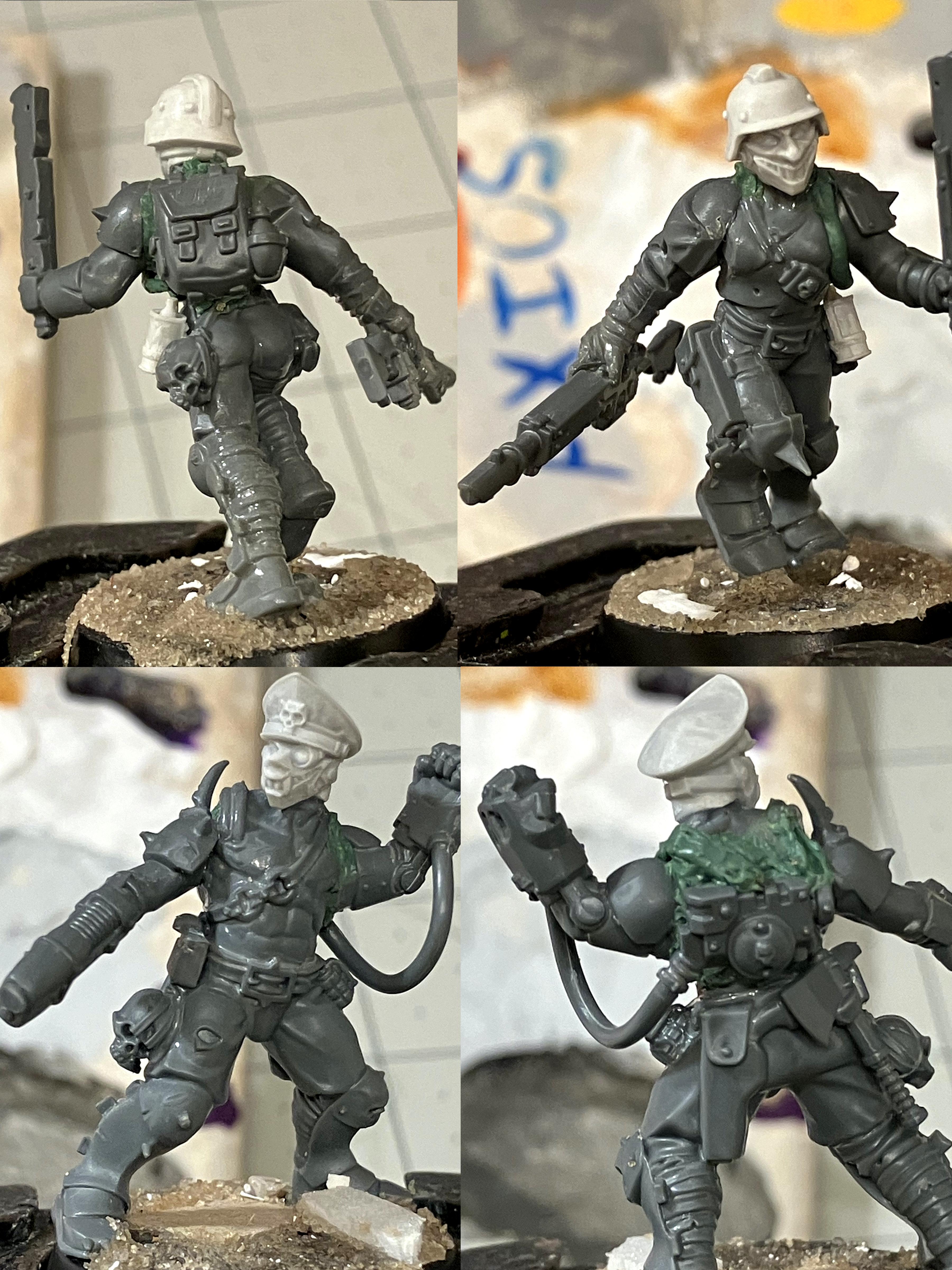 Artillery, Chaos, Greenstuff, Imperial Guard, Kitbash, Renegades, Renegades &amp; Heretics, Sculpting, Work In Progress