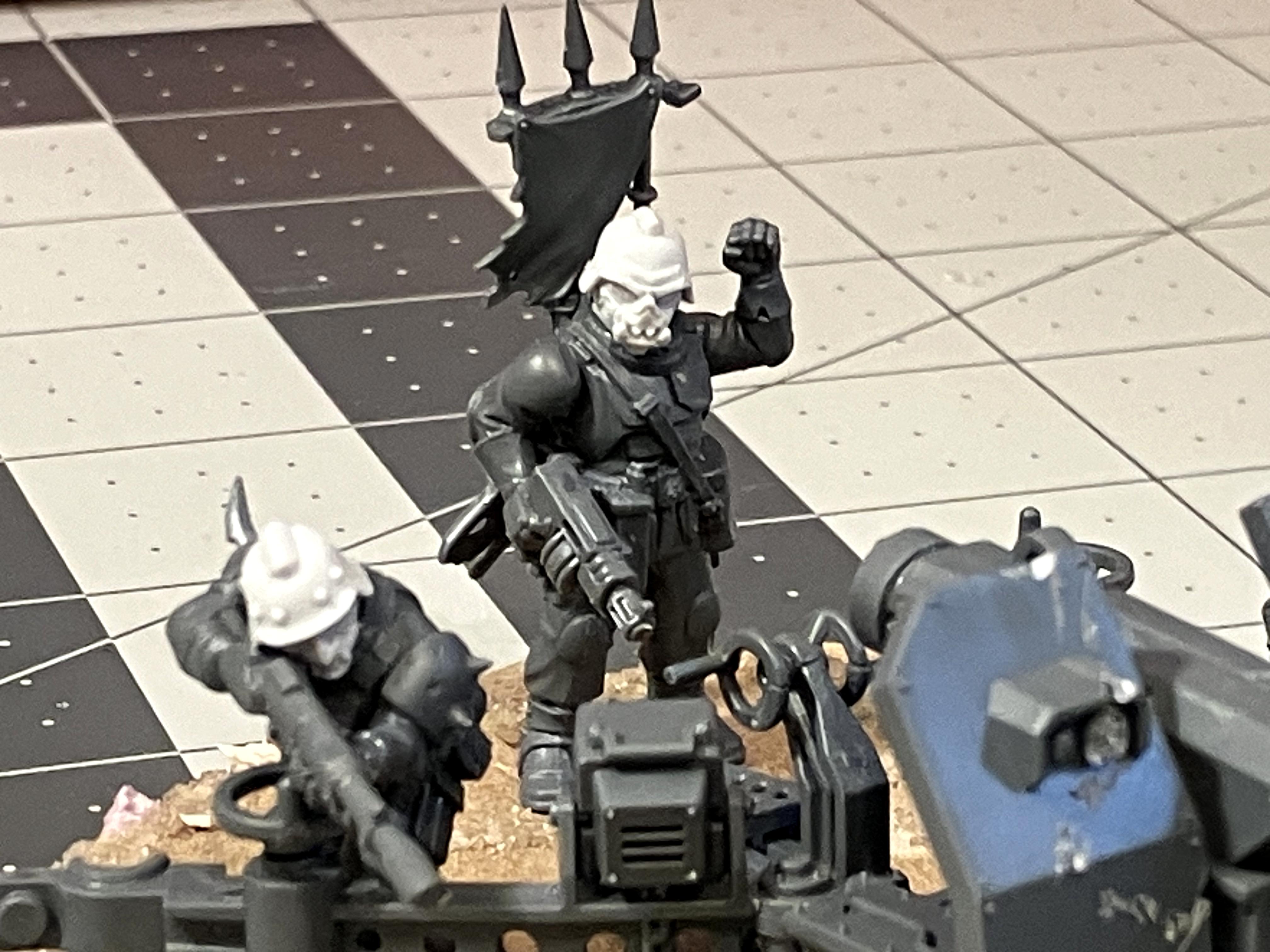 Artillery, Chaos, Greenstuff, Imperial Guard, Kitbash, Renegades, Renegades &amp; Heretics, Sculpting, Work In Progress