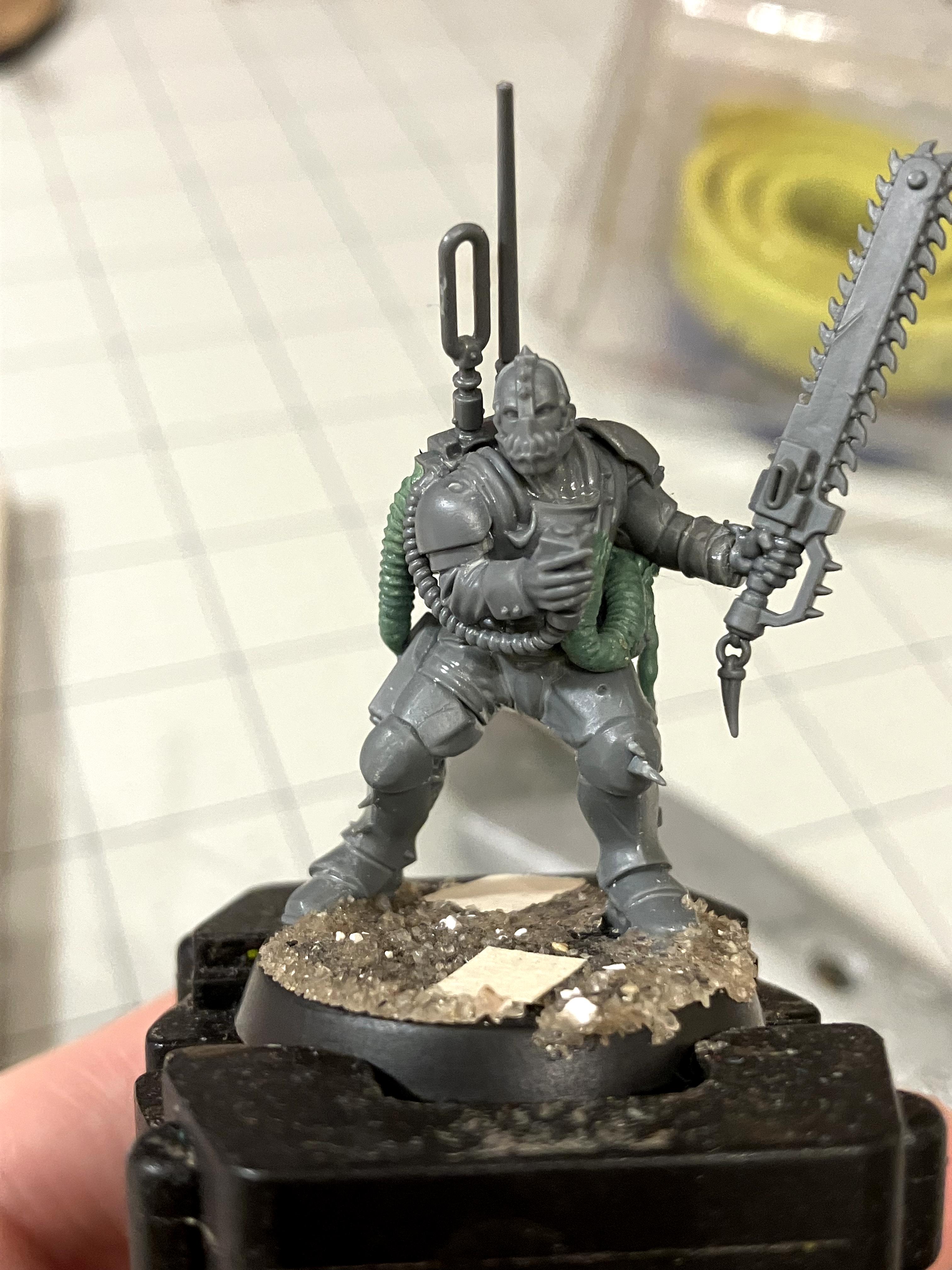 Artillery, Chaos, Greenstuff, Imperial Guard, Kitbash, Renegades, Renegades &amp; Heretics, Sculpting, Work In Progress
