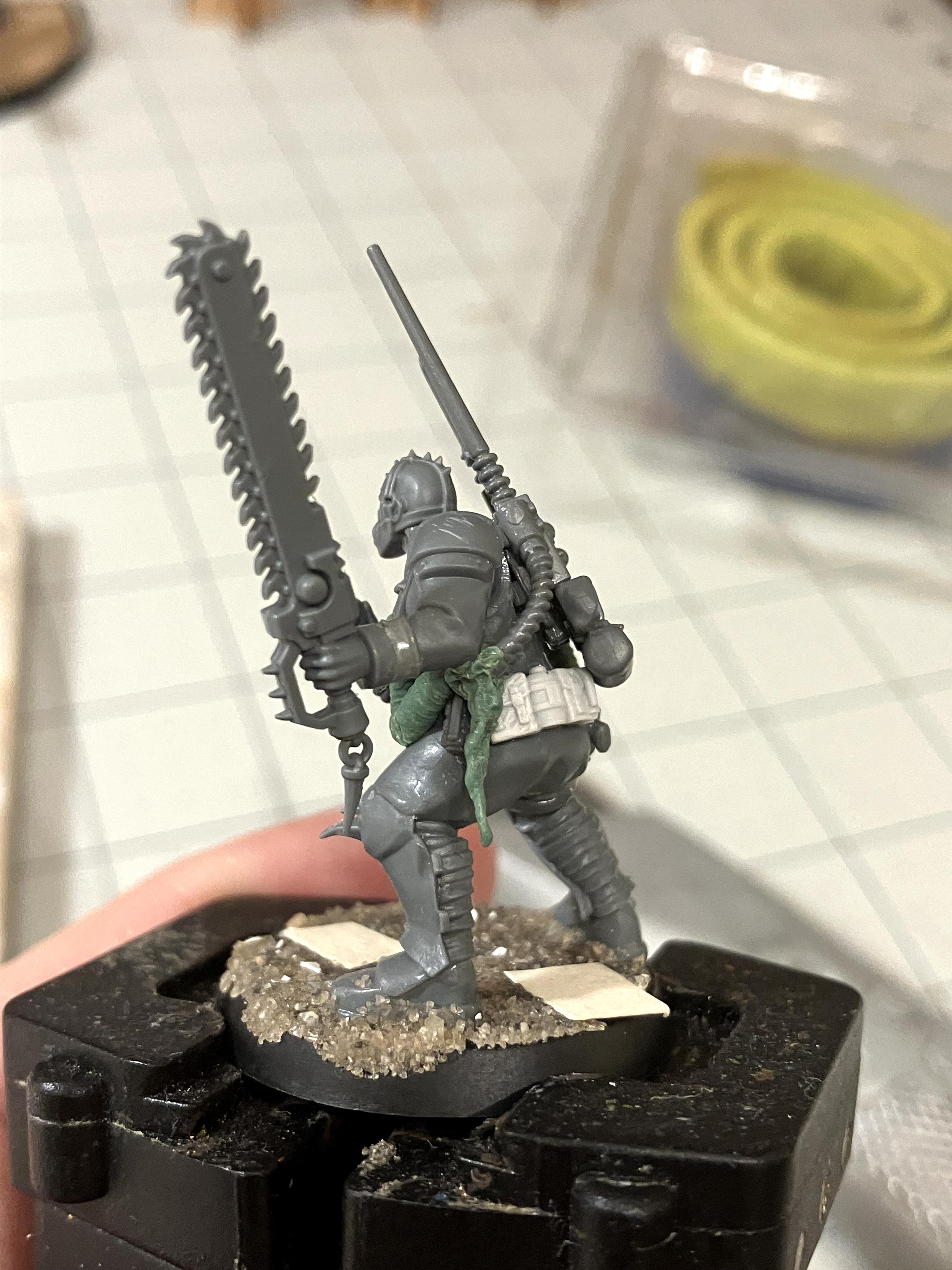 Artillery, Chaos, Greenstuff, Imperial Guard, Kitbash, Renegades, Renegades &amp; Heretics, Sculpting, Work In Progress