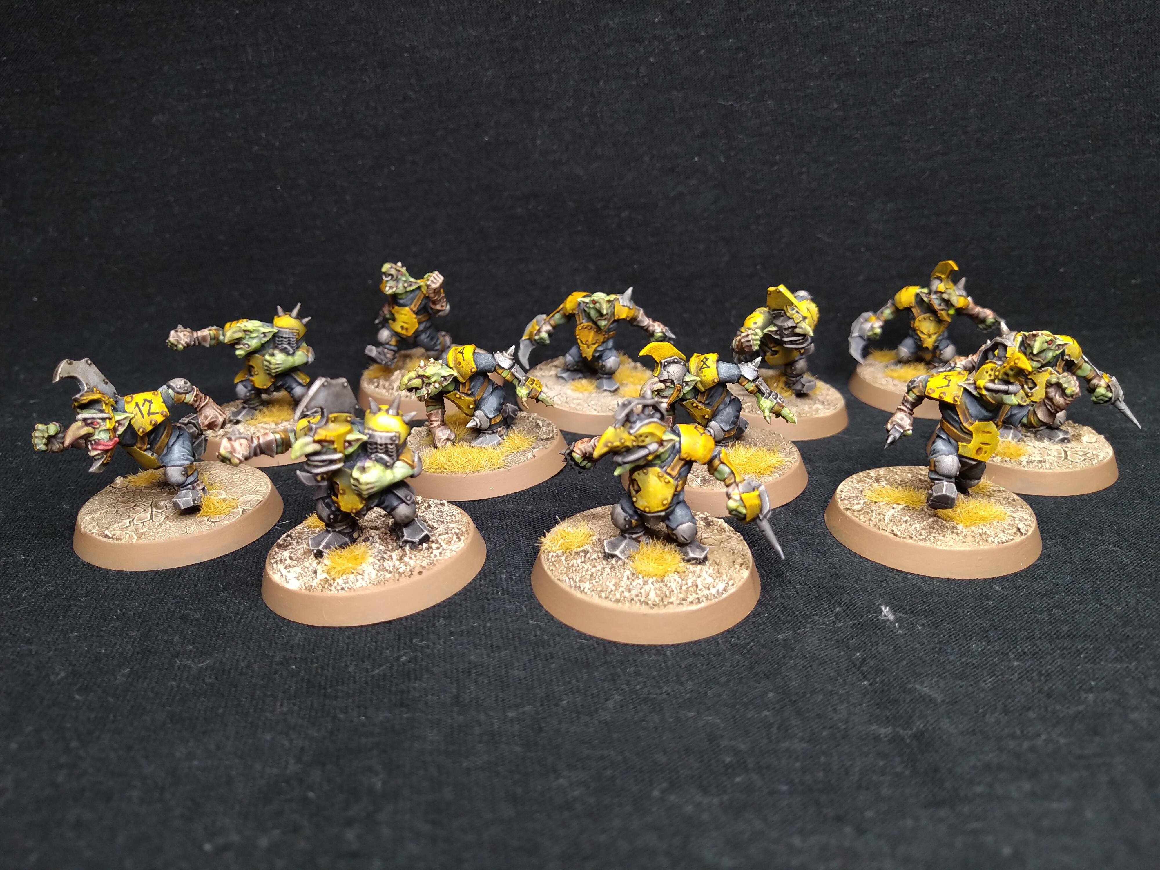 Blood Bowl, Goblins, Troll, Yellow