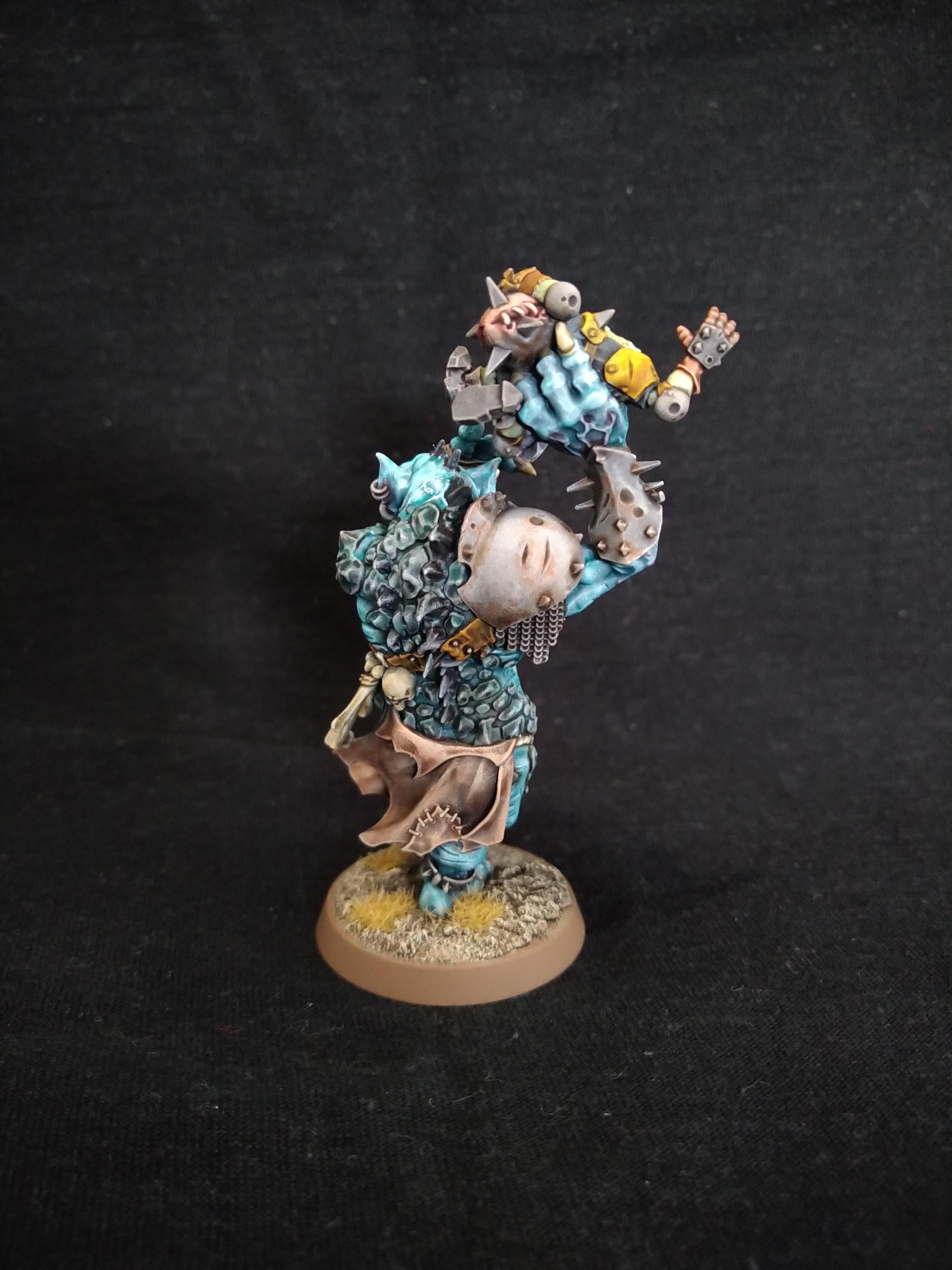 Blood Bowl, Goblins, Troll, Yellow