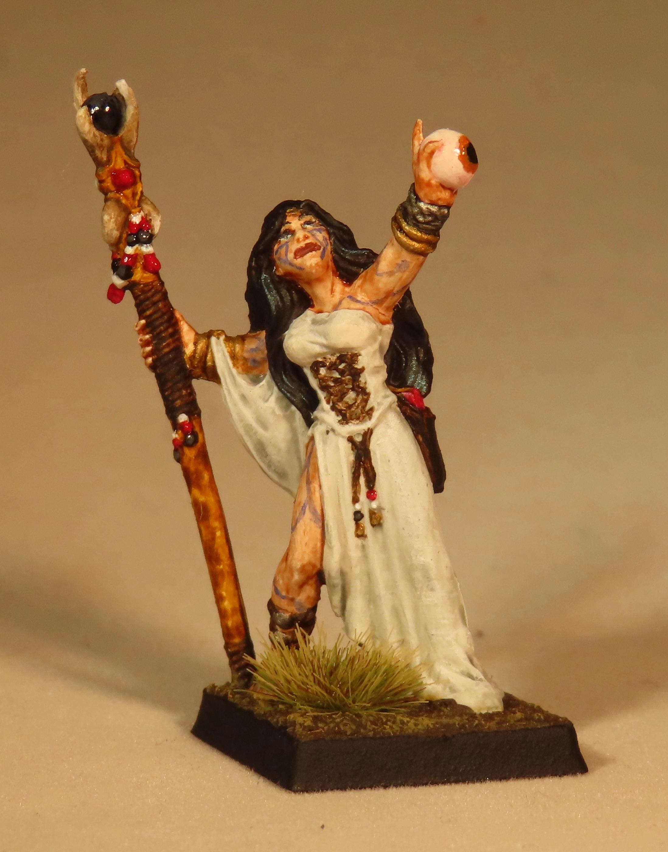 Female, Oracle, Reaper, Reaper 77210 Sarah The Seeress, Seer, Sorcerer, Wizard