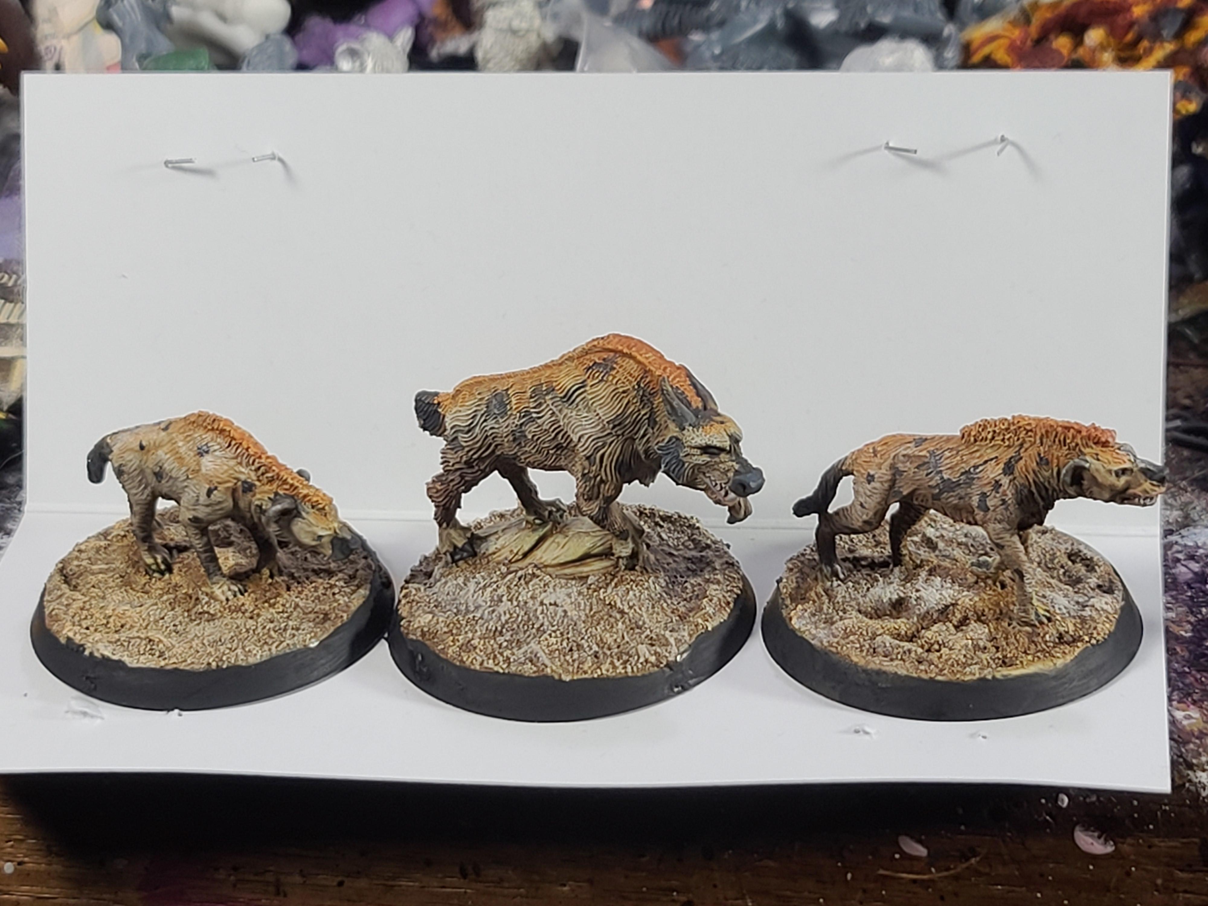 Animal, Hyena, Ral Partha, Reaper Miniatures