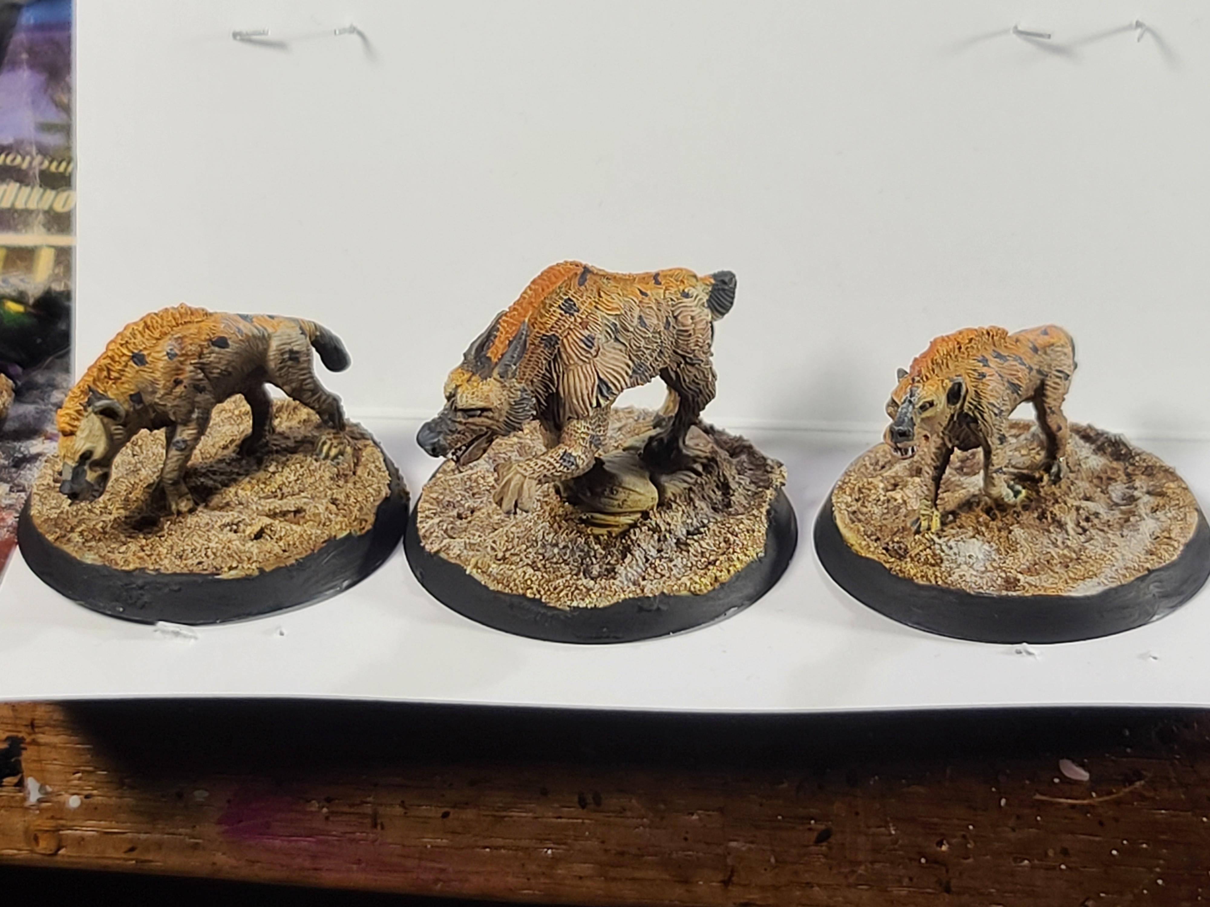 Animal, Hyena, Ral Partha, Reaper Miniatures