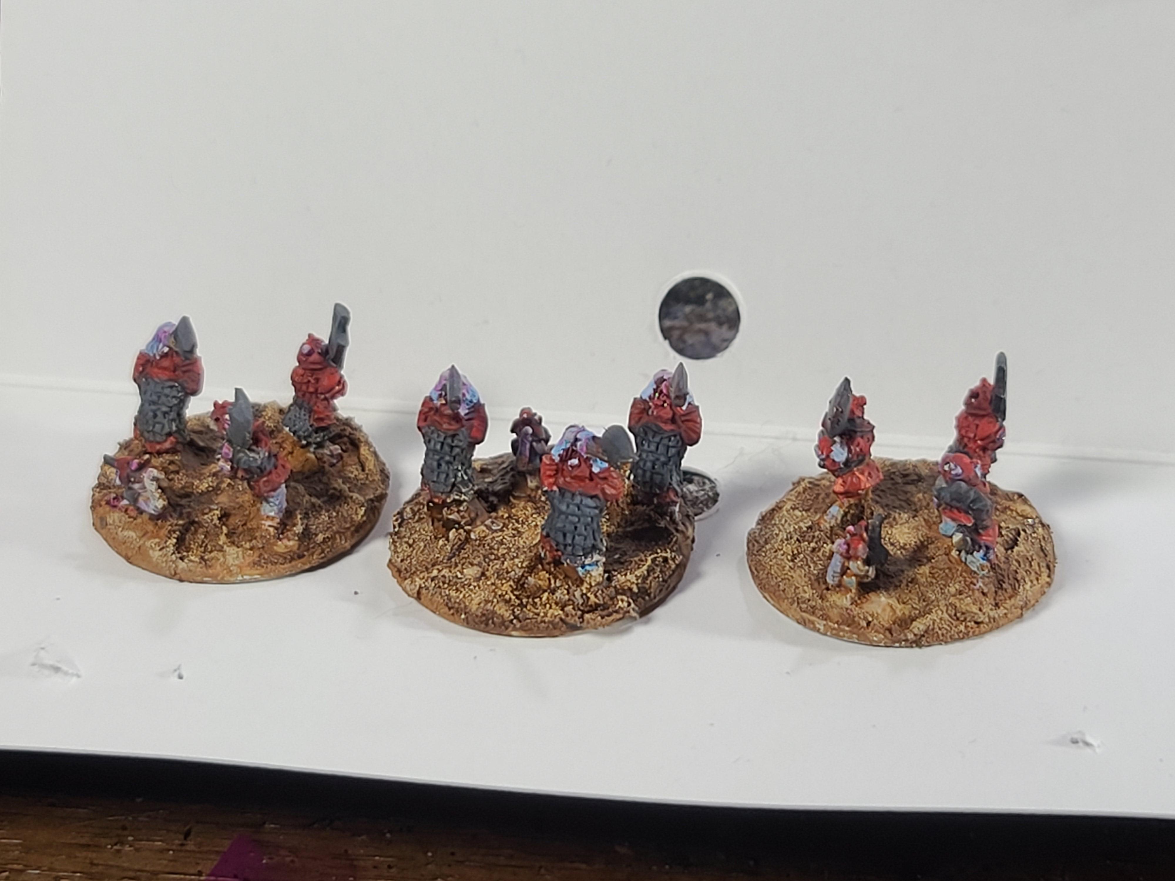 6mm, Epic, Imperial Guard, Ogryns, Ratlings With Gatlings, Rats, Steel Legion