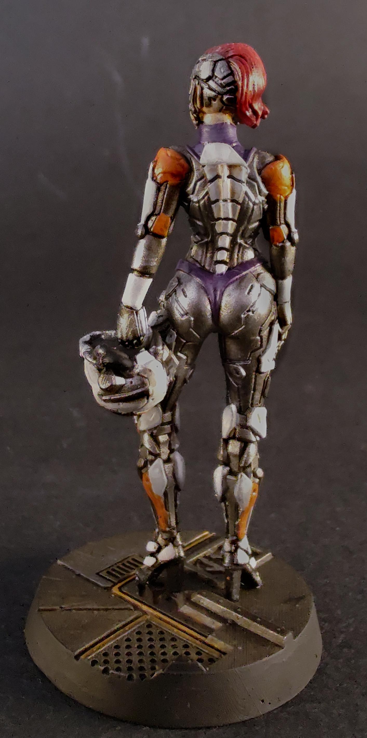 Cyberpunk, Cyborg, Female, Robot