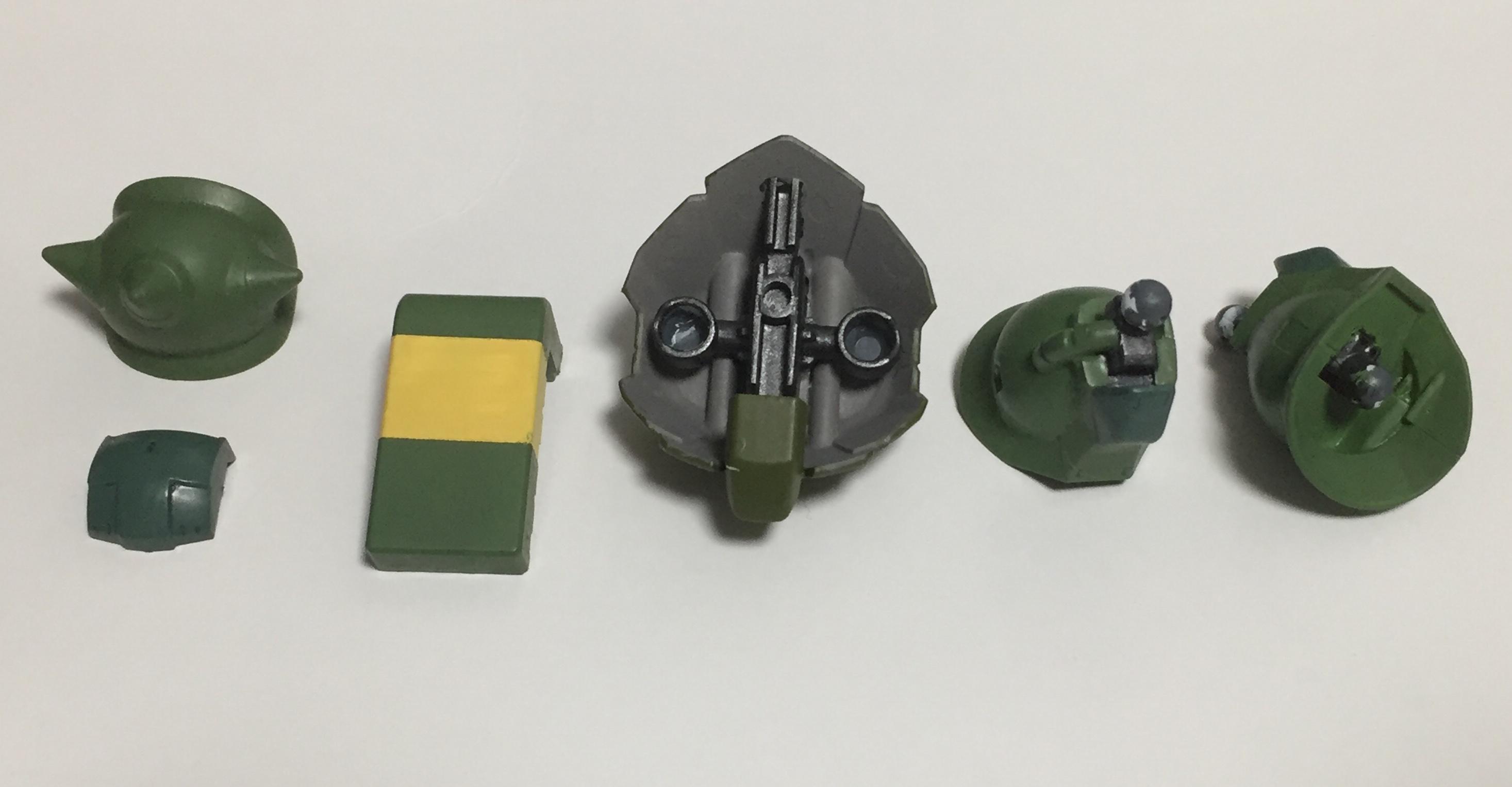 Gunpla, Work In Progress, Zaku Ii