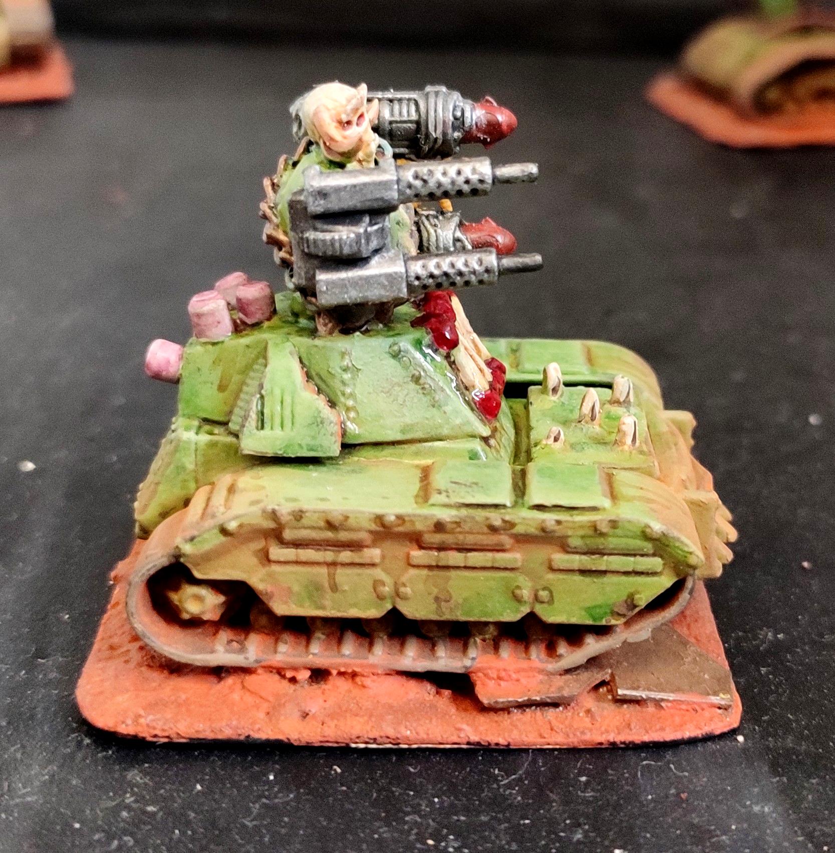 Armored Vehicle, Bronekorpus, Conversion, Cyborg, Doom, Dozer Blade, From Russia, Heavy Support, Heavy Weapon, Kitbash, Maw, Possessed, Scratch Build, Skull, Tank, Technolog, Tehnolog
