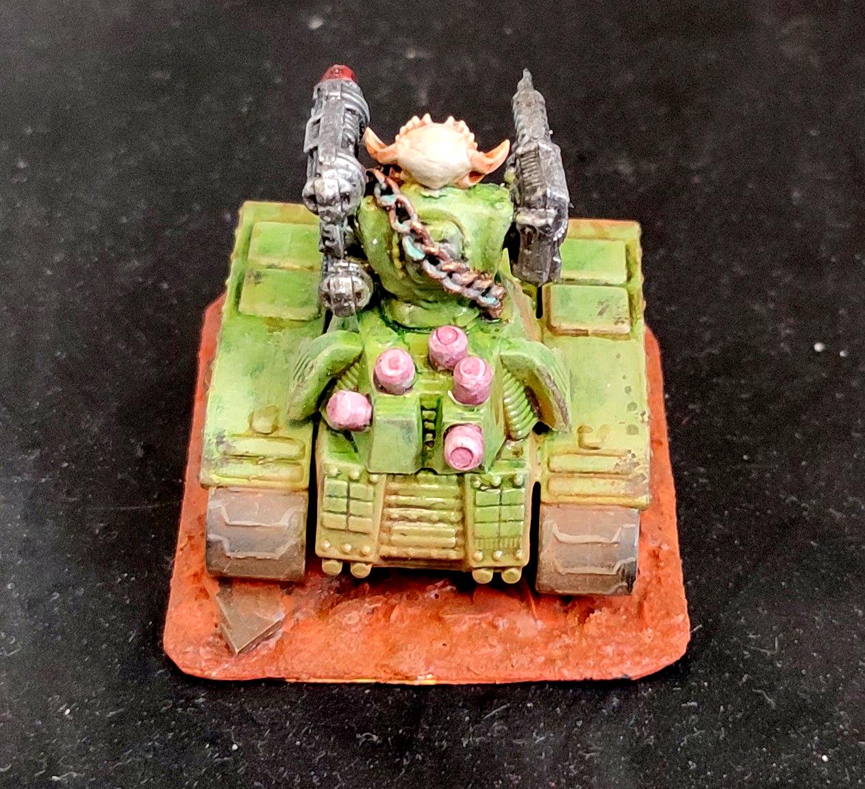 Armored Vehicle, Bronekorpus, Conversion, Cyborg, Doom, From Russia, Heavy Support, Heavy Weapon, Kitbash, Possessed, Scratch Build, Skull, Tank, Technolog, Tehnolog