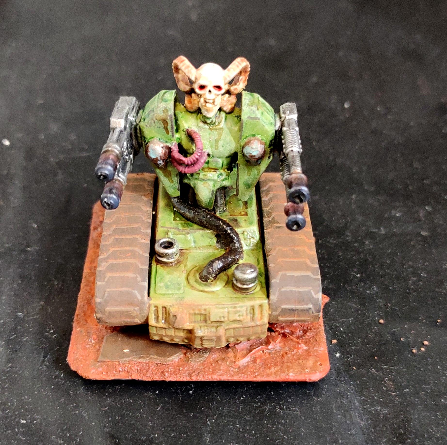 Armored Vehicle, Bronekorpus, Conversion, Cyborg, Doom, From Russia, Heavy Support, Heavy Weapon, Kitbash, Possessed, Scratch Build, Skull, Tank, Technolog, Tehnolog