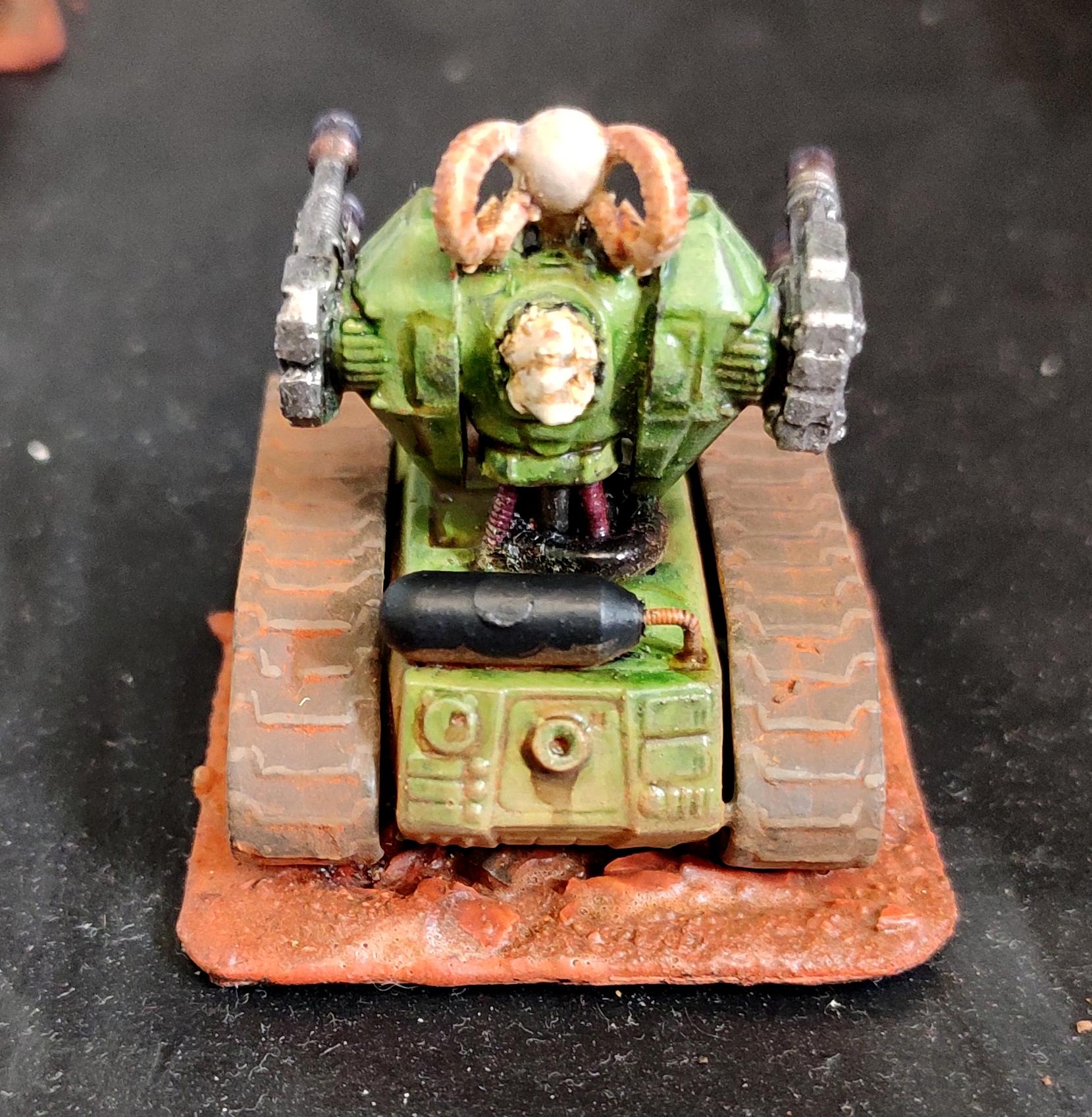 Armored Vehicle, Bronekorpus, Conversion, Cyborg, Doom, From Russia, Heavy Support, Heavy Weapon, Kitbash, Possessed, Scratch Build, Skull, Tank, Technolog, Tehnolog