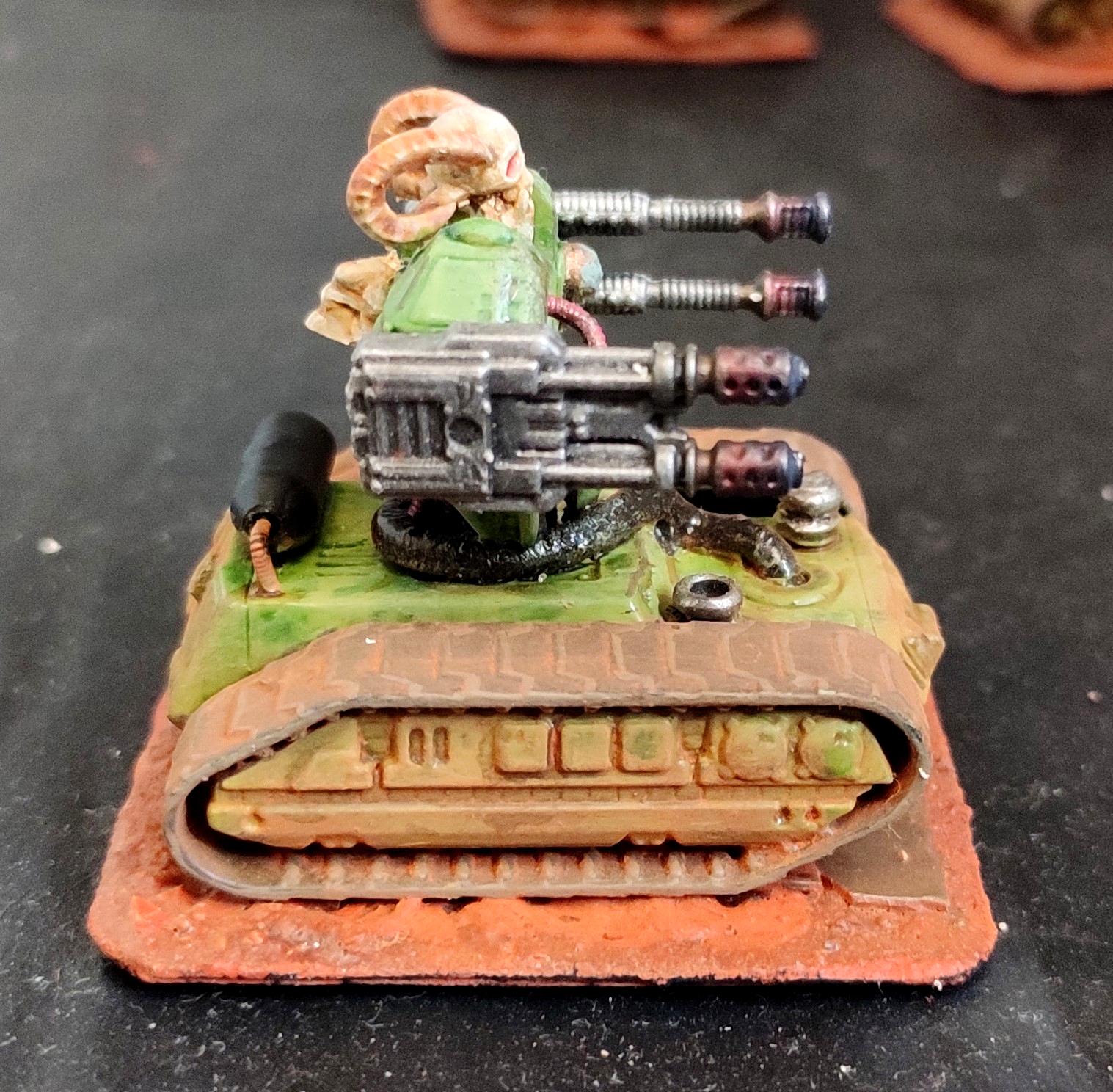 Armored Vehicle, Bronekorpus, Conversion, Cyborg, Doom, From Russia, Heavy Support, Heavy Weapon, Kitbash, Possessed, Scratch Build, Skull, Tank, Technolog, Tehnolog