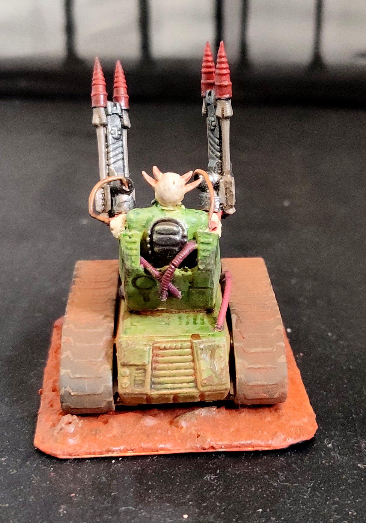 Armored Vehicle, Bronekorpus, Conversion, Cyborg, Doom, From Russia, Heavy Support, Heavy Weapon, Kitbash, Possessed, Rocket Launcher, Scratch Build, Skull, Spikes, Tank, Technolog, Tehnolog