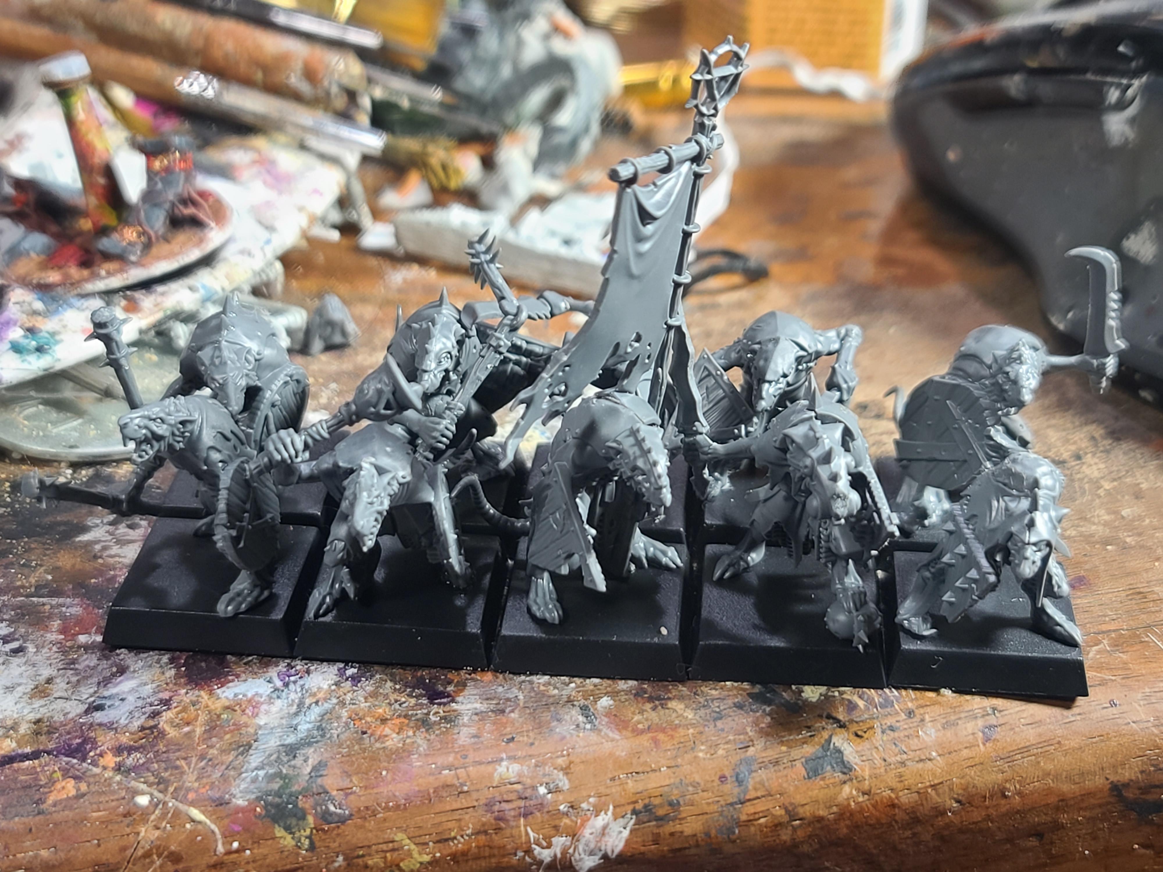 20mm Bases, Age Of Sigmar, Clanrats, Games Workshop, Ratmen, Skaven, Skaventide, Warhammer Fantasy
