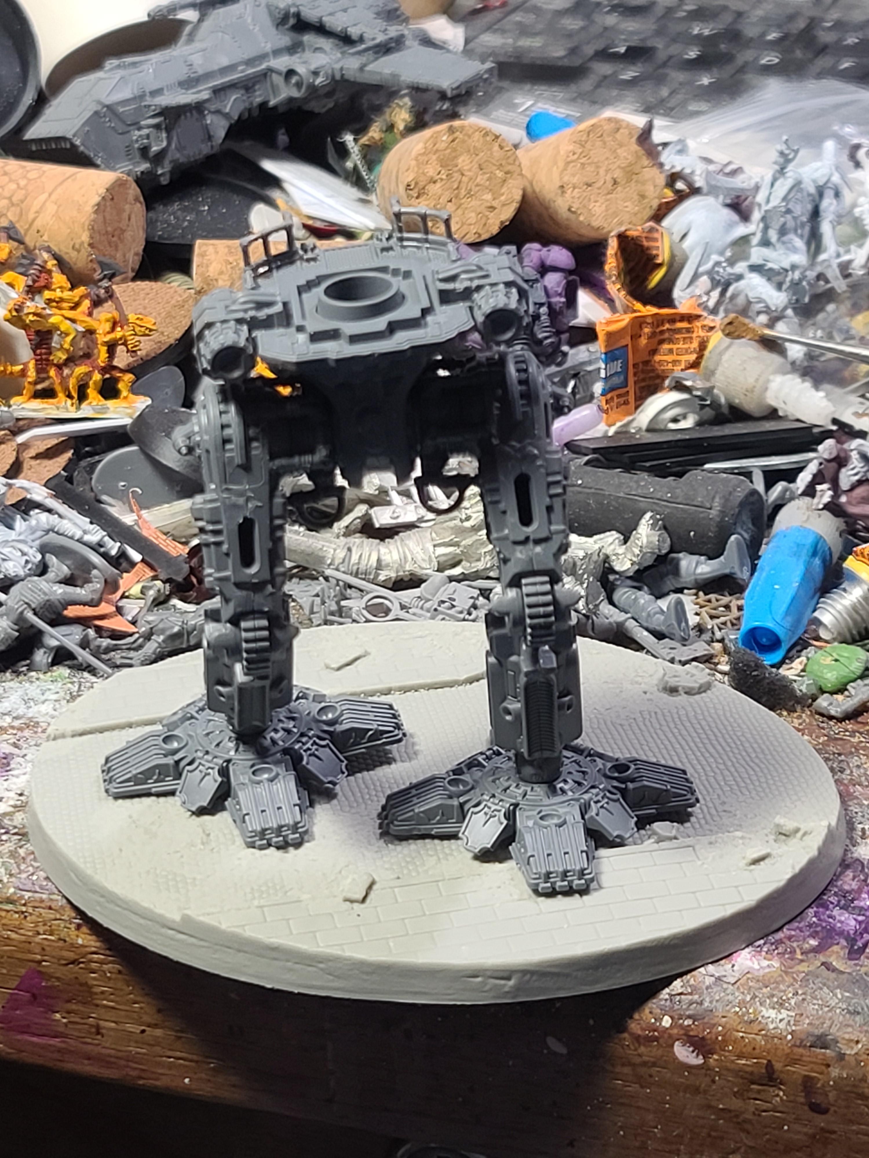 6mm, 8mm, Adeptus Titanicus, Games Workshop, Titan, Warlord