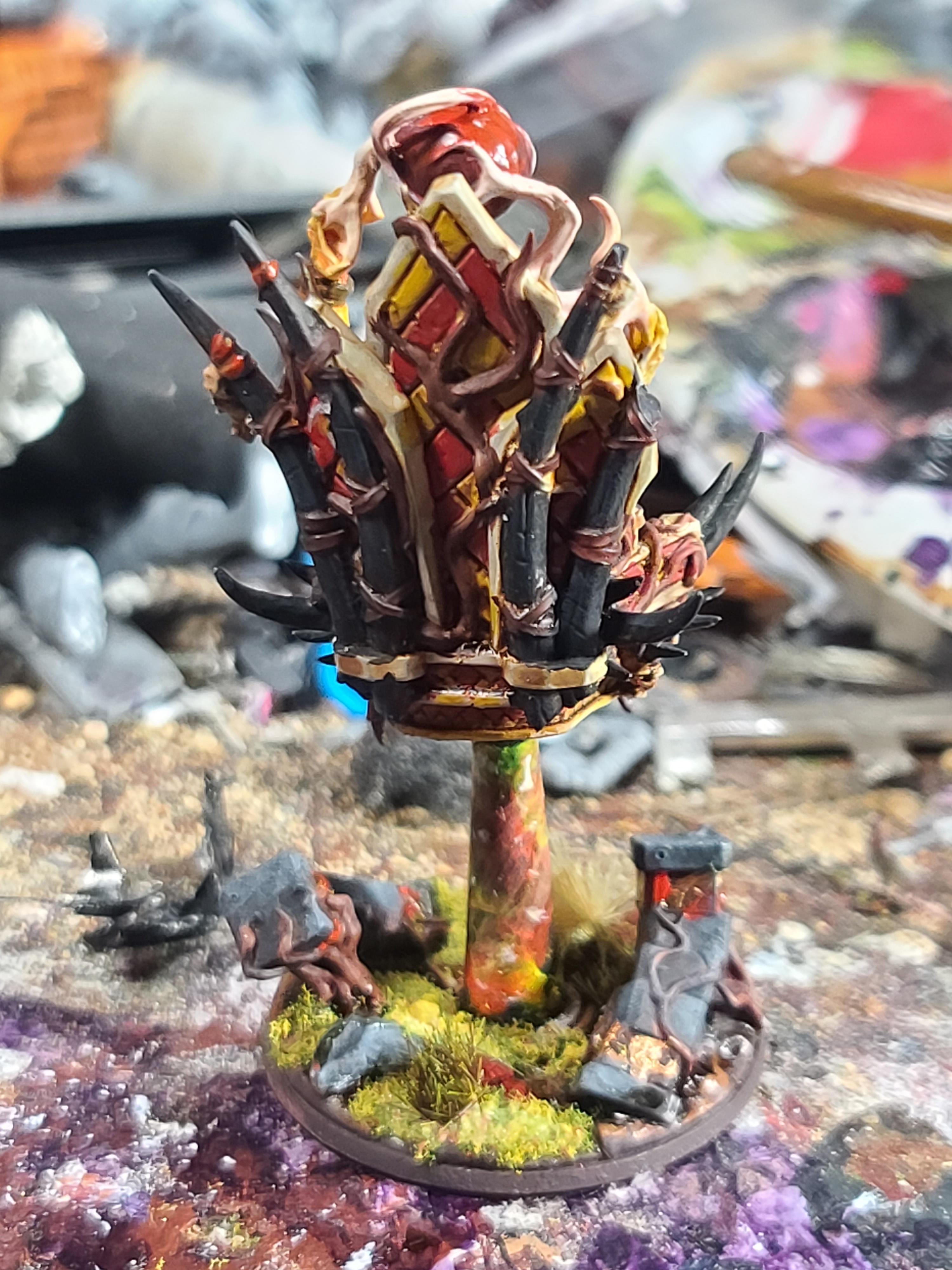 10mm, Artisans Guild, Lizard King Gurunda, Lizardmen, Mgs Miniatures, Slann Mage Priest, Warmaster, Warmaster Revolution