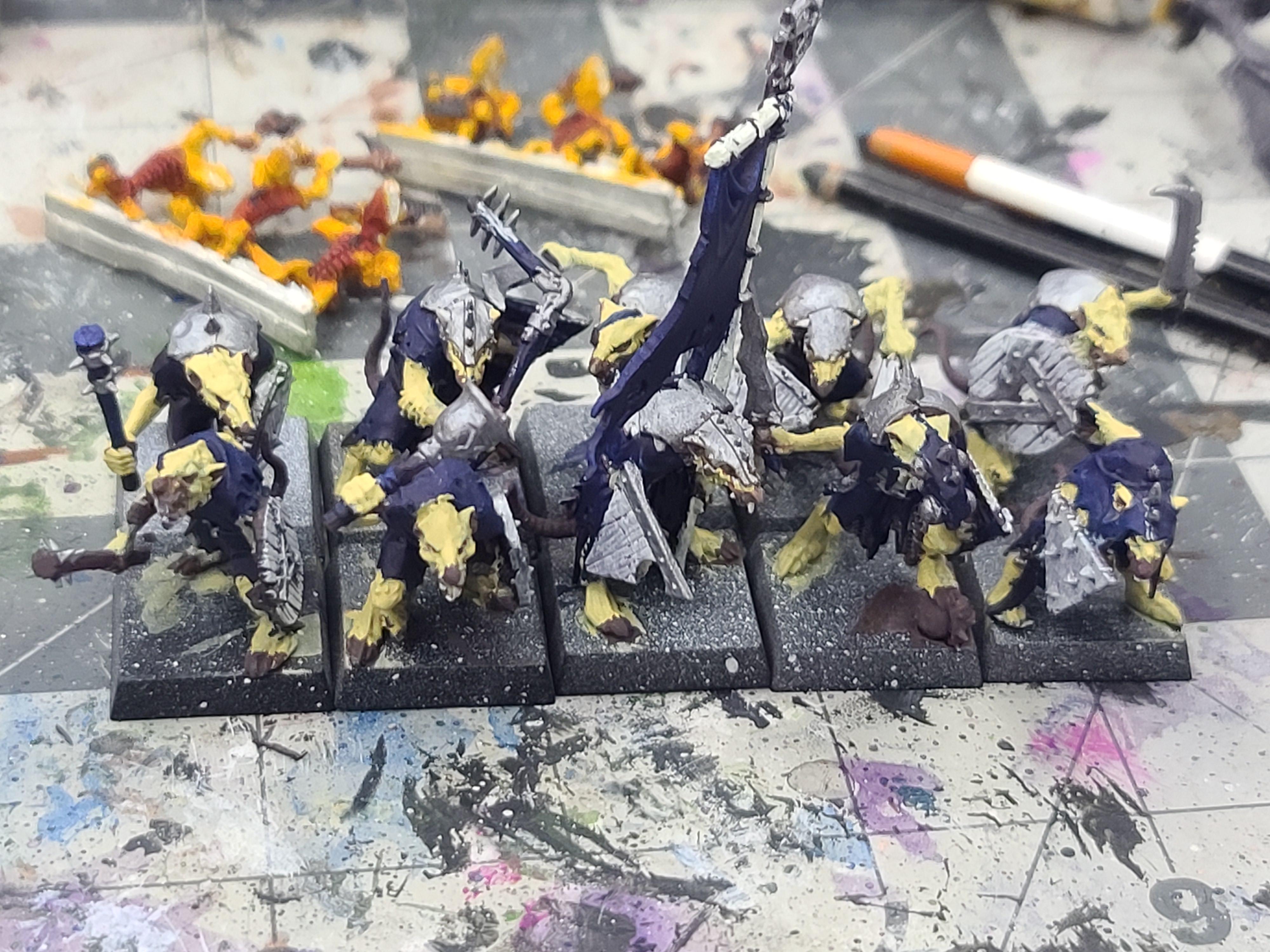 20mm Bases, Age Of Sigmar, Clanrats, Games Workshop, Ratmen, Skaven, Skaventide, Warhammer Fantasy