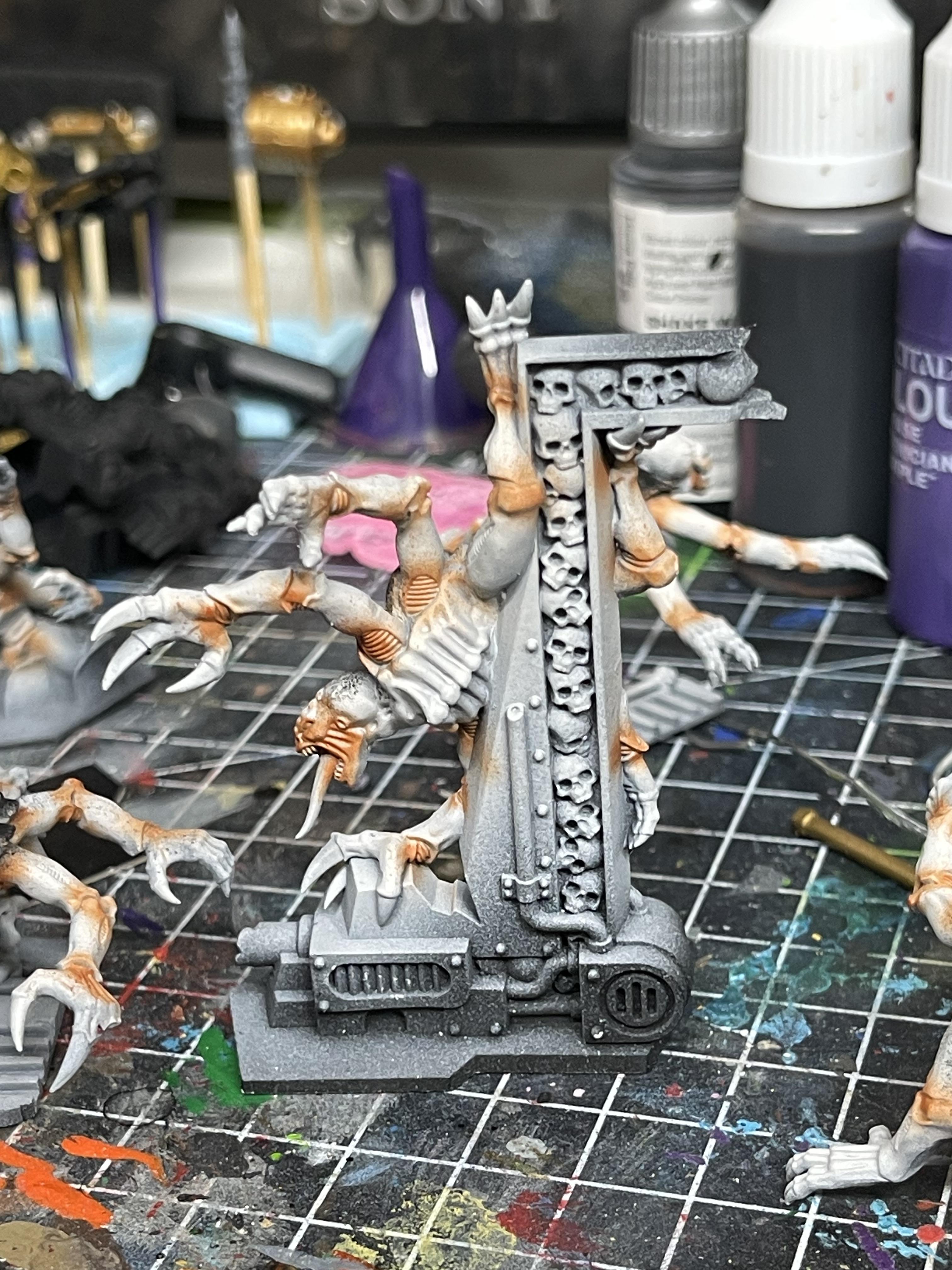 Genestealer, Space Hulk, Warhammer 40,000, Work In Progress