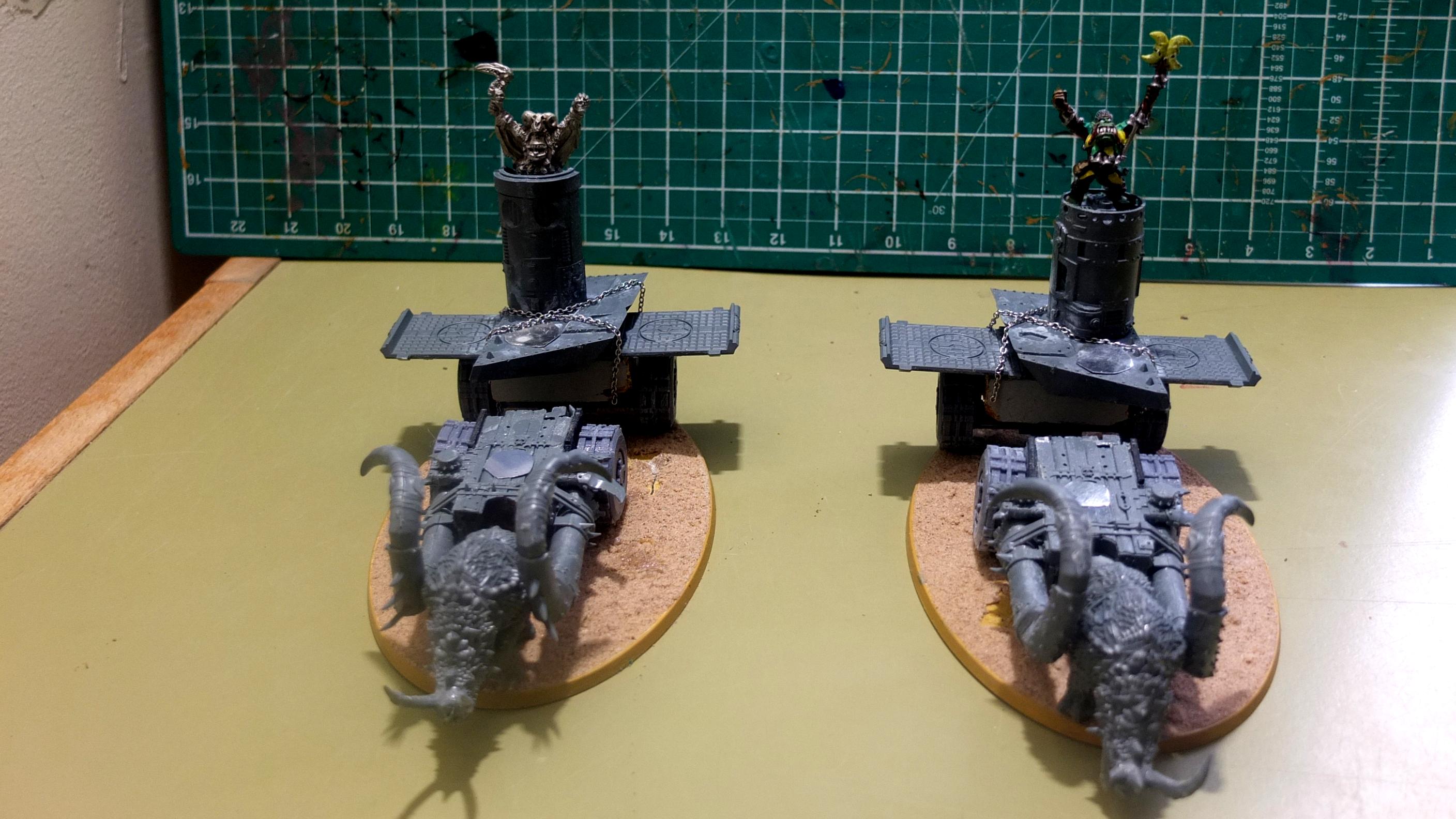 Orks, Kill Rigs WIP