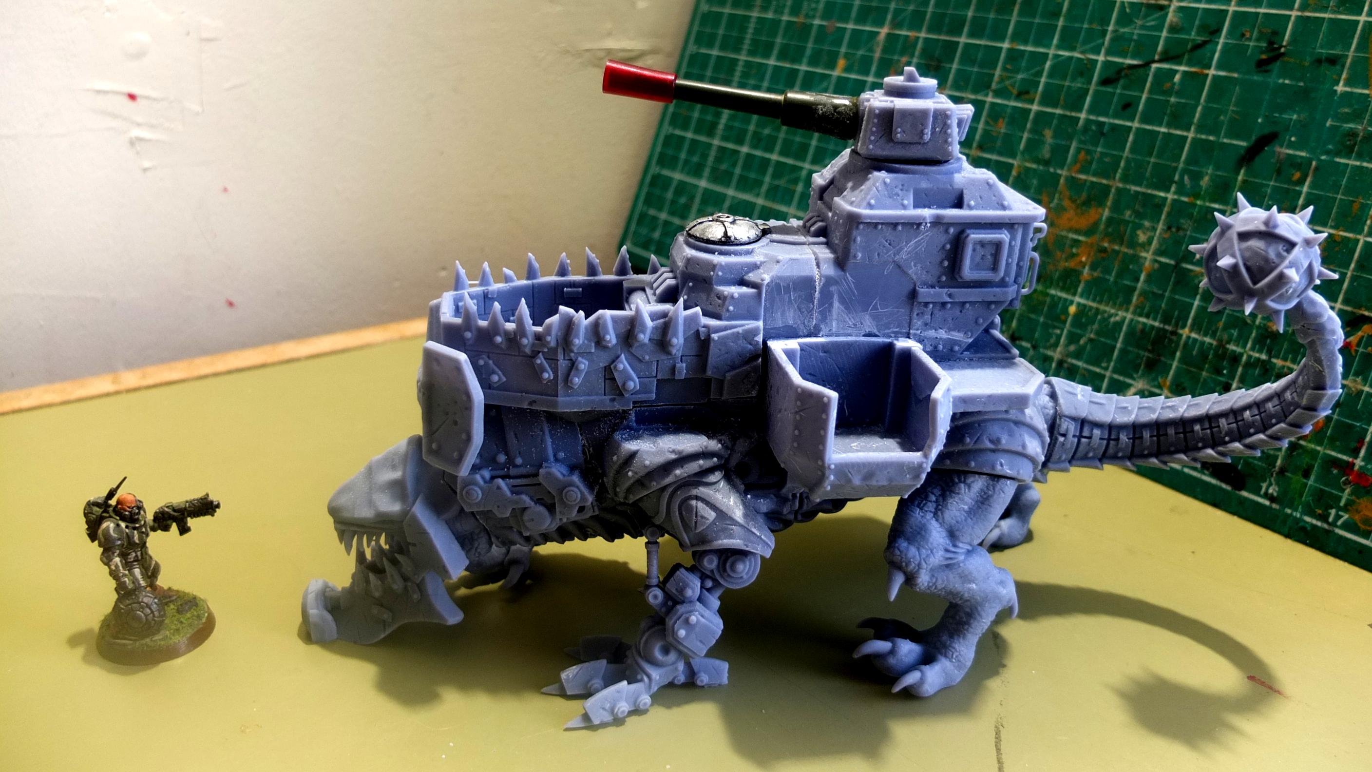 Gargantuan Squiggoth WIP