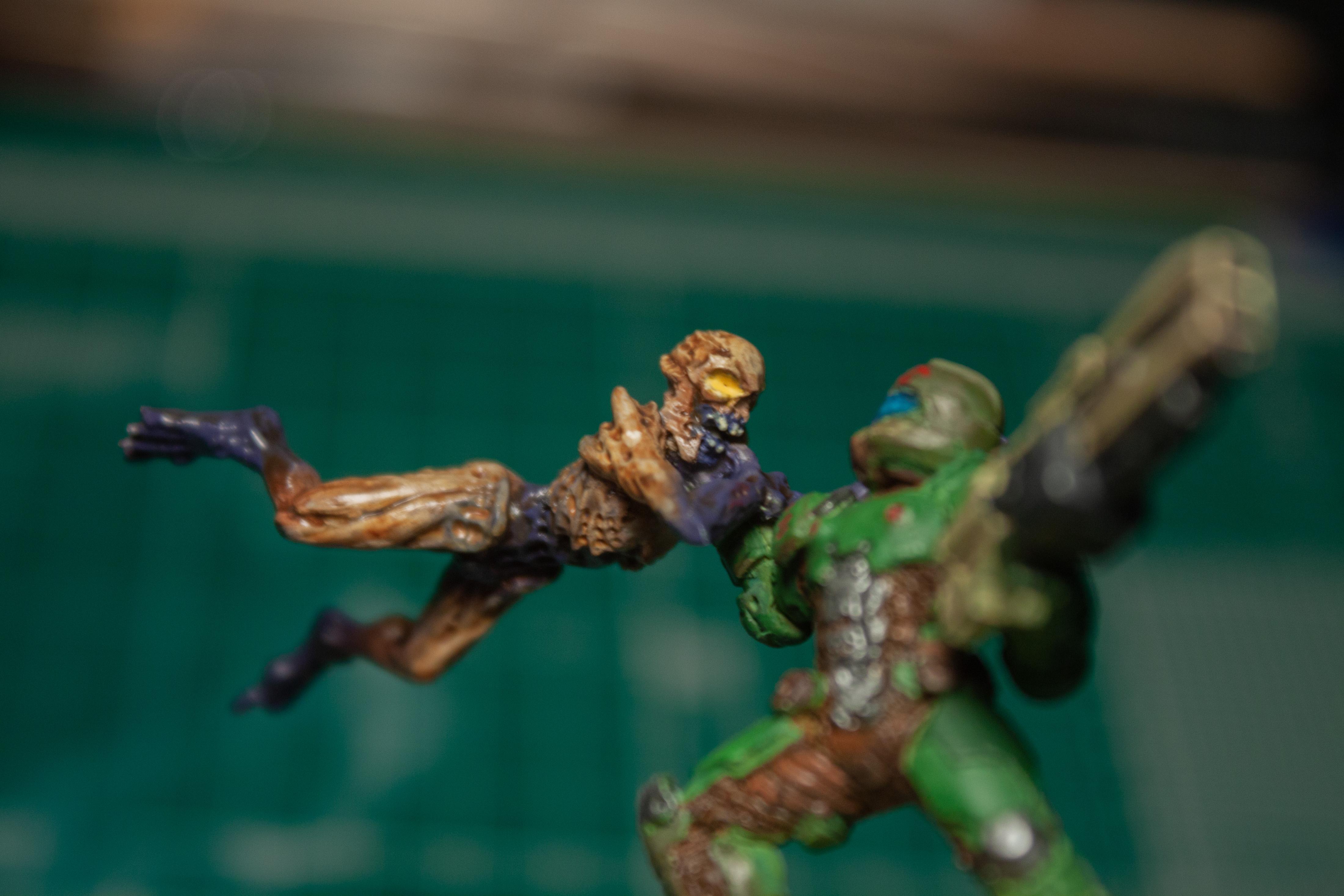 Doom, Doom 2016, Doom Guy, Imp, Klukva Miniatures