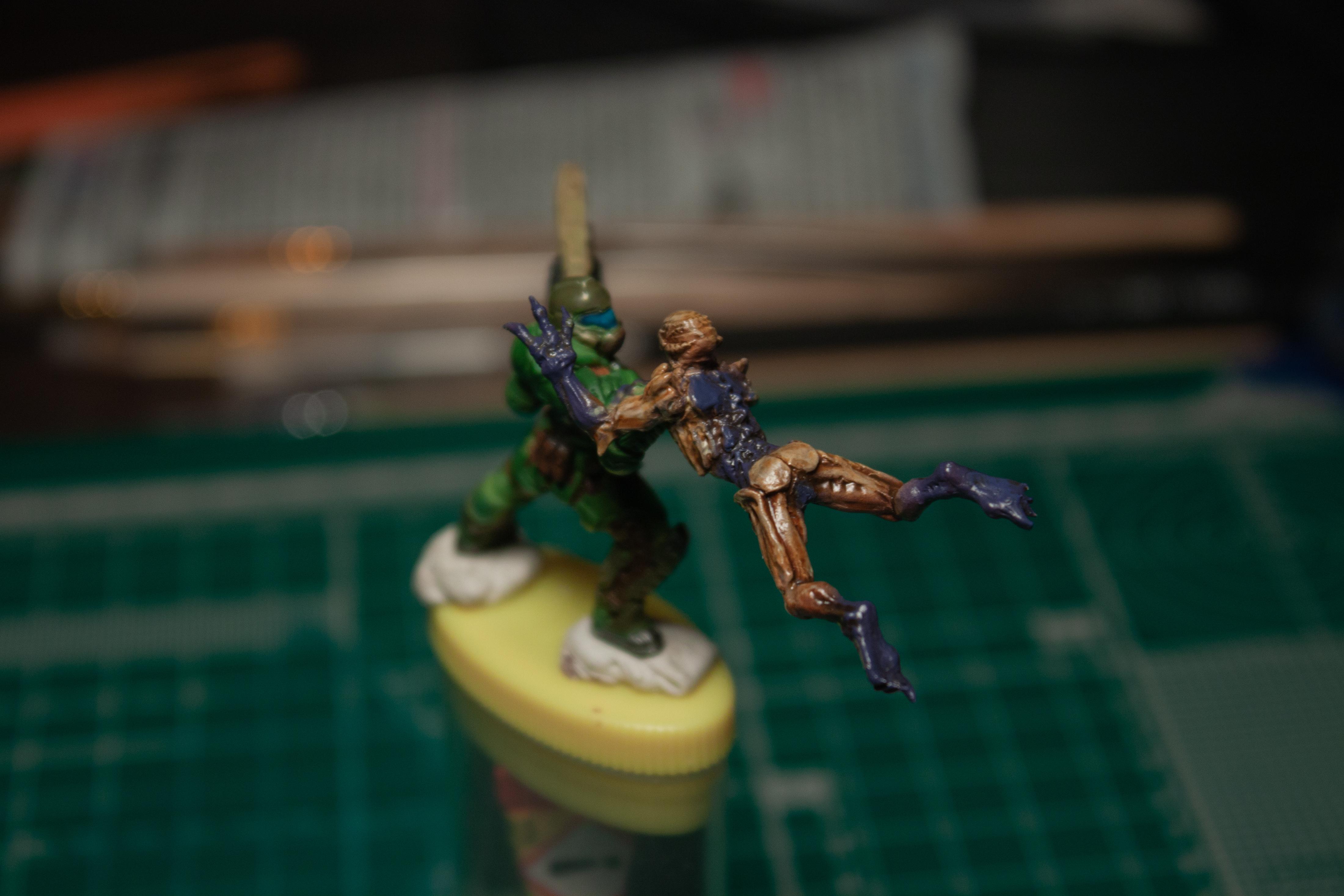 Doom, Doom 2016, Doom Guy, Imp, Klukva Miniatures
