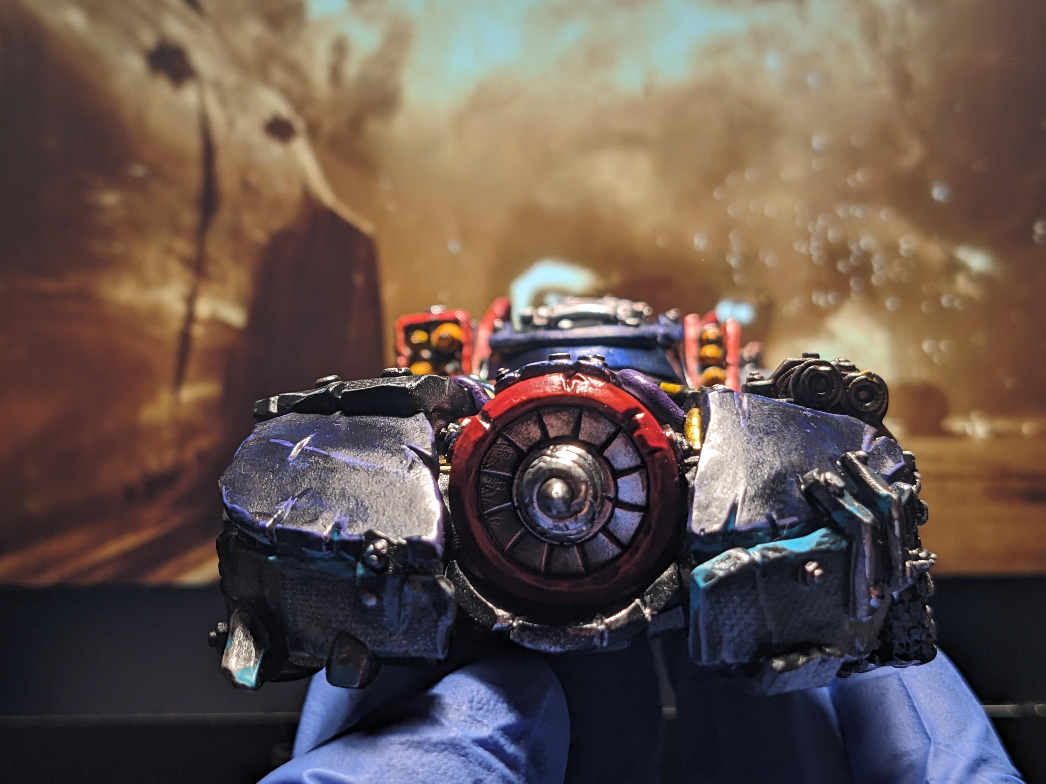 Batmobile, Carbon, Megatrakk Scrapjet, Orcs, Orks, Puppetswar Miniatures, Speed Freeks, Warhammer 40,000