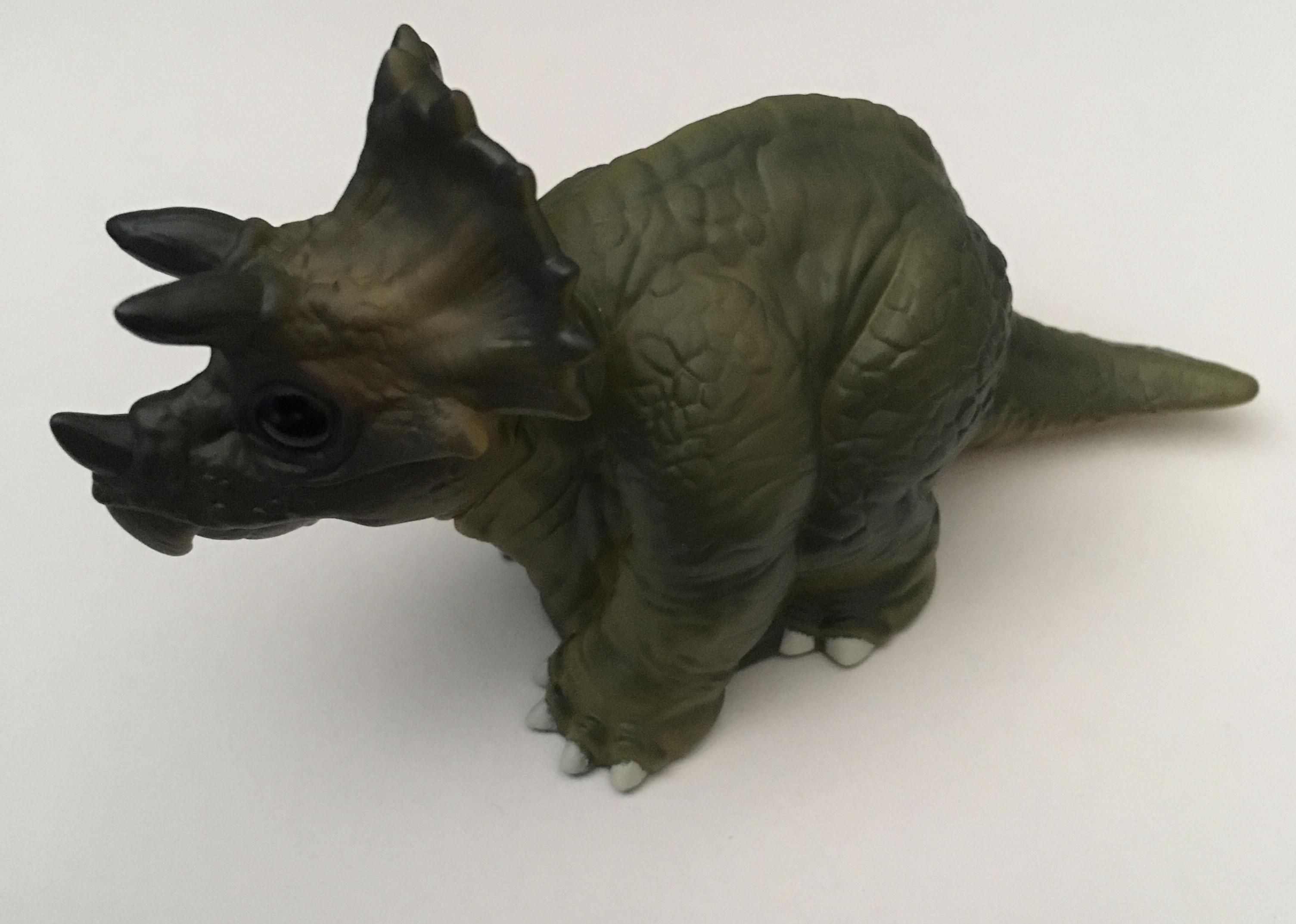 Chibi, Dinosaur, Pvc, Shokugan, Triceratops