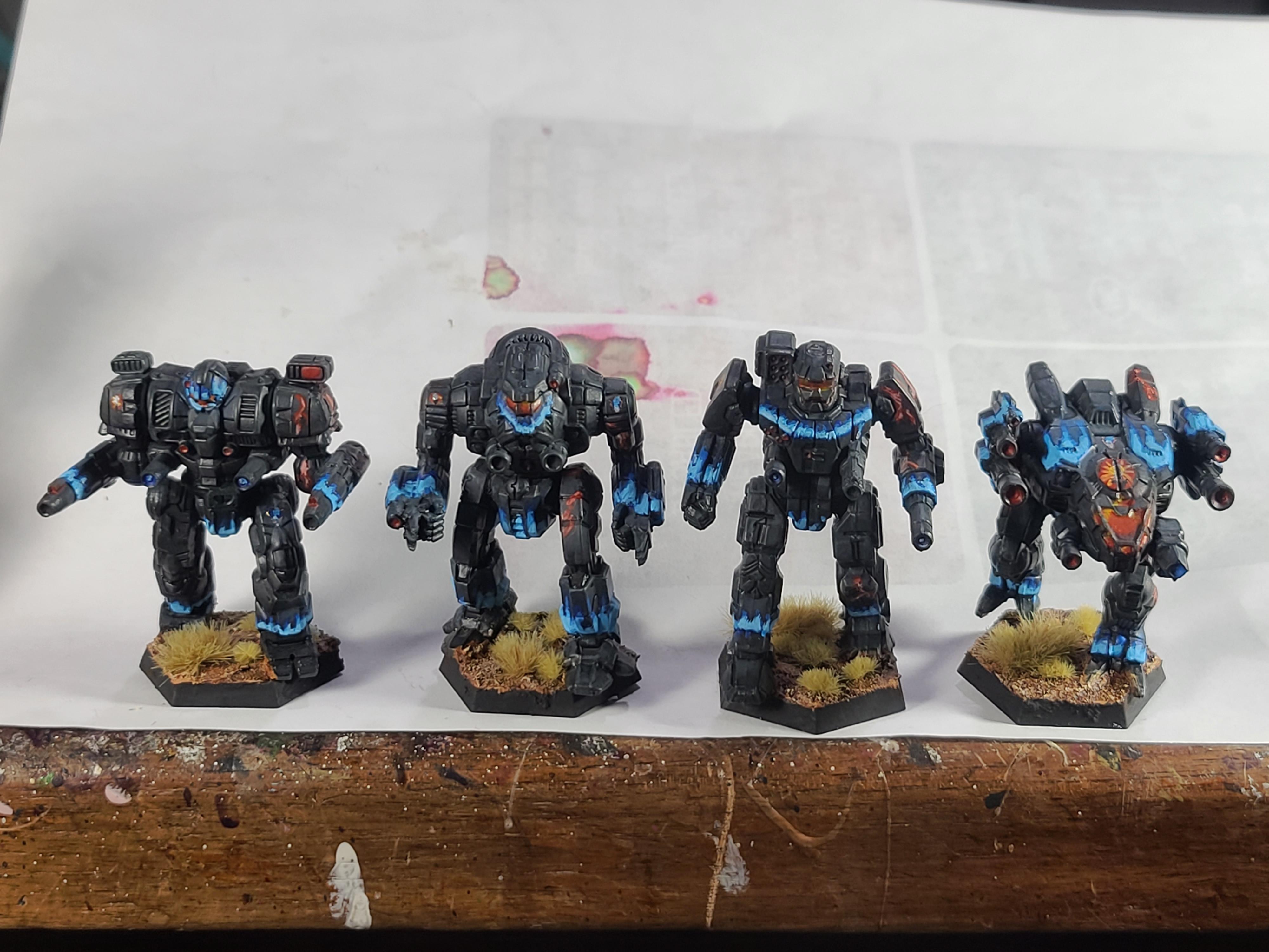 1st Kestrel Grenadiers, 6mm, Banshees, Battletech, Catalyst Game Labs, Devastator, Federated Suns, Mech, Pillager, Sagittaire
