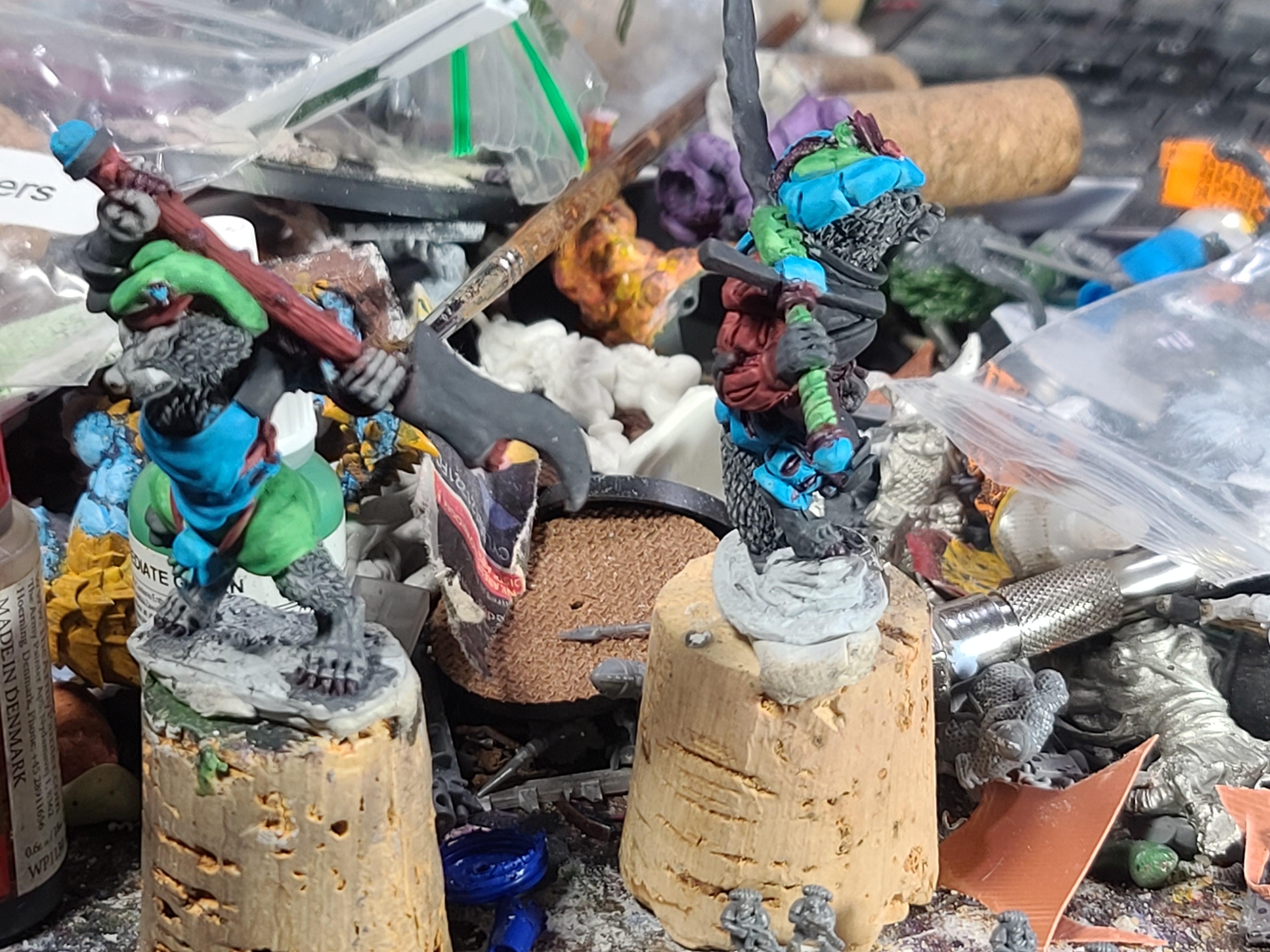 Animal Adventurers, Badgers, Burrows And Badgers, Highlander, Landsknecht, Oathsworn Miniatures