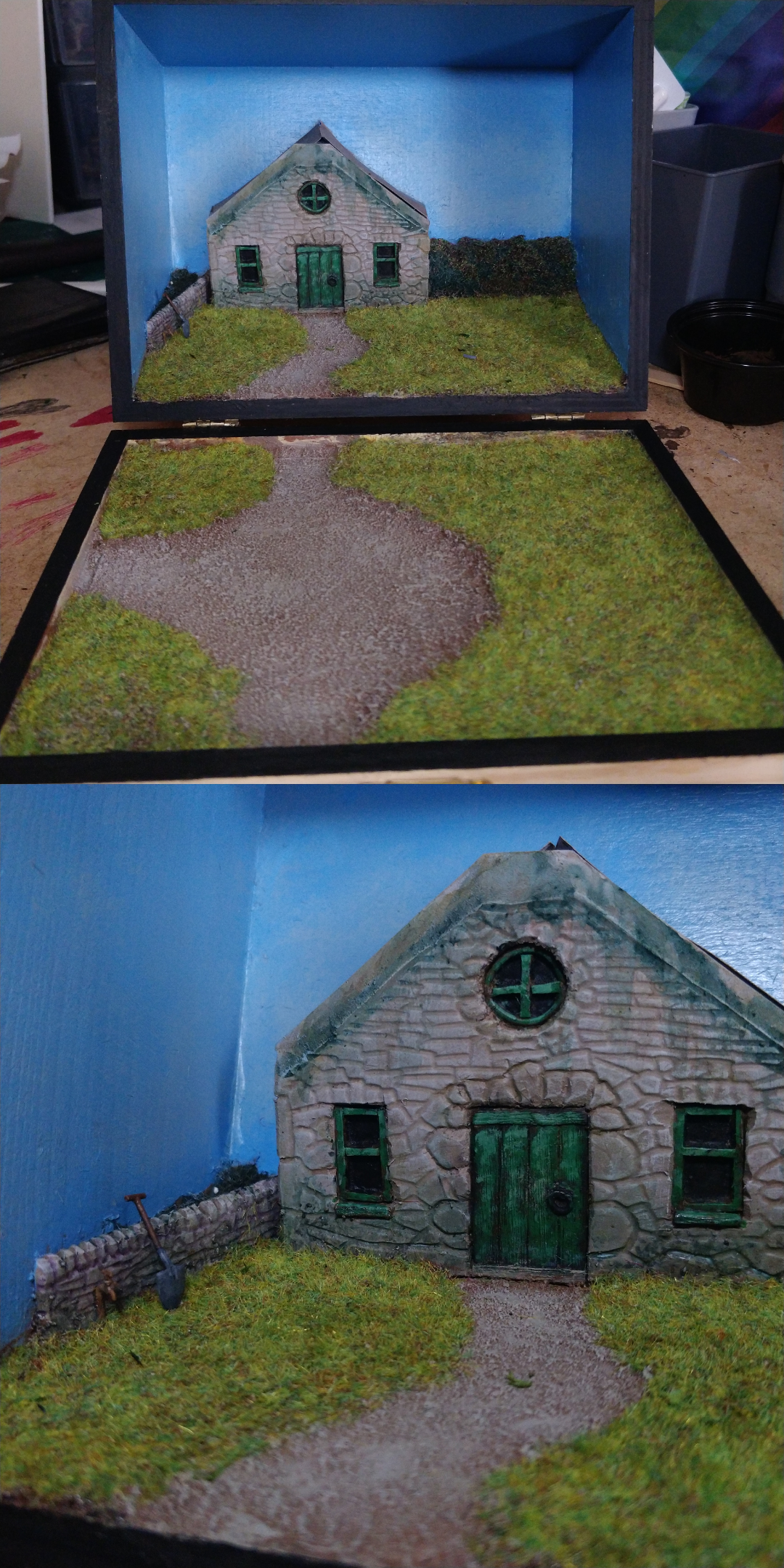 Box, Cloth, Cute, House, Lbg, Left At The Bottom Of The Garden, Terrain