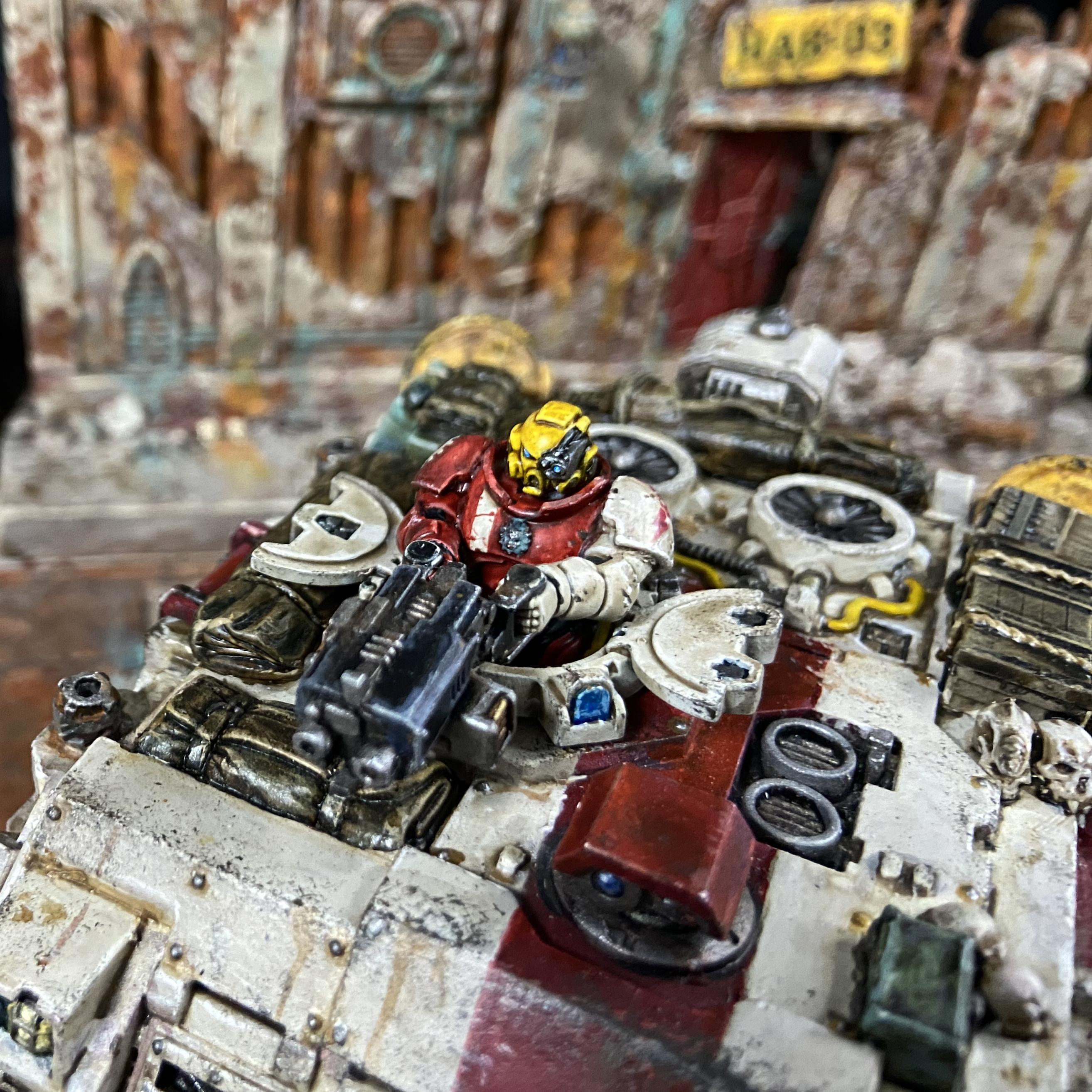 Space Marines, Tank, Vehicle, Vindicator