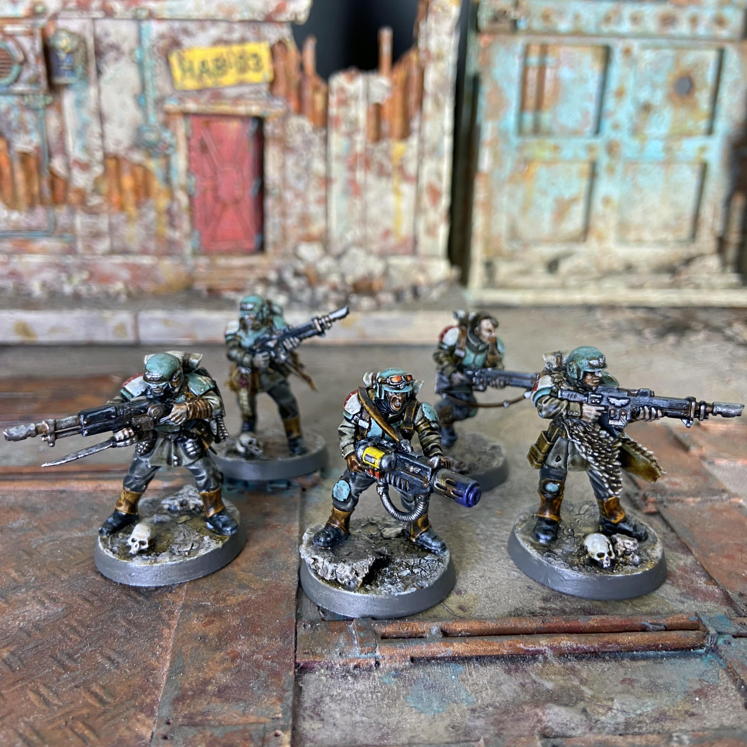 Astra Militarum, Cadians, Imperial Guard, Infantry Squad