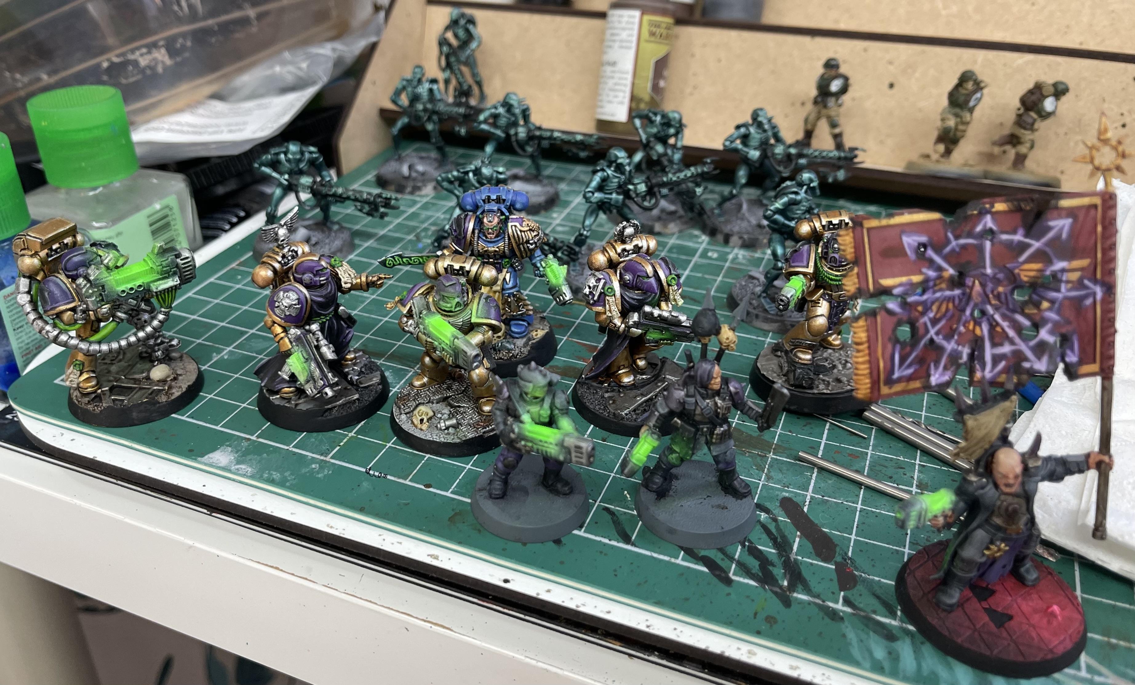 Blooded, Kill Team, Plasma Wip, Space Marines, Traitor Guard, Void Panthers, Warhammer 40,000
