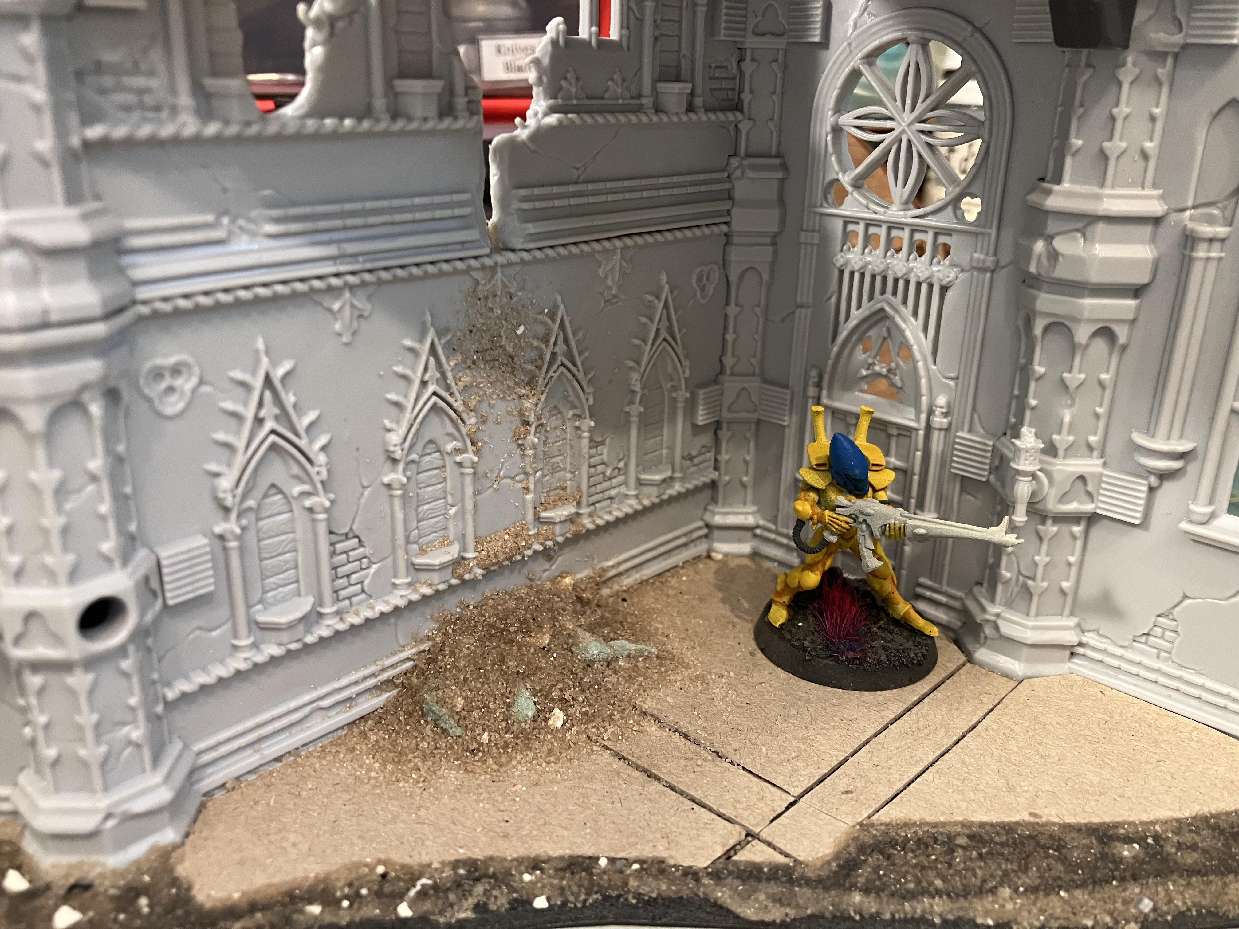 Commission, Rampart Terrain, Ruins, Terrain, Work In Progress