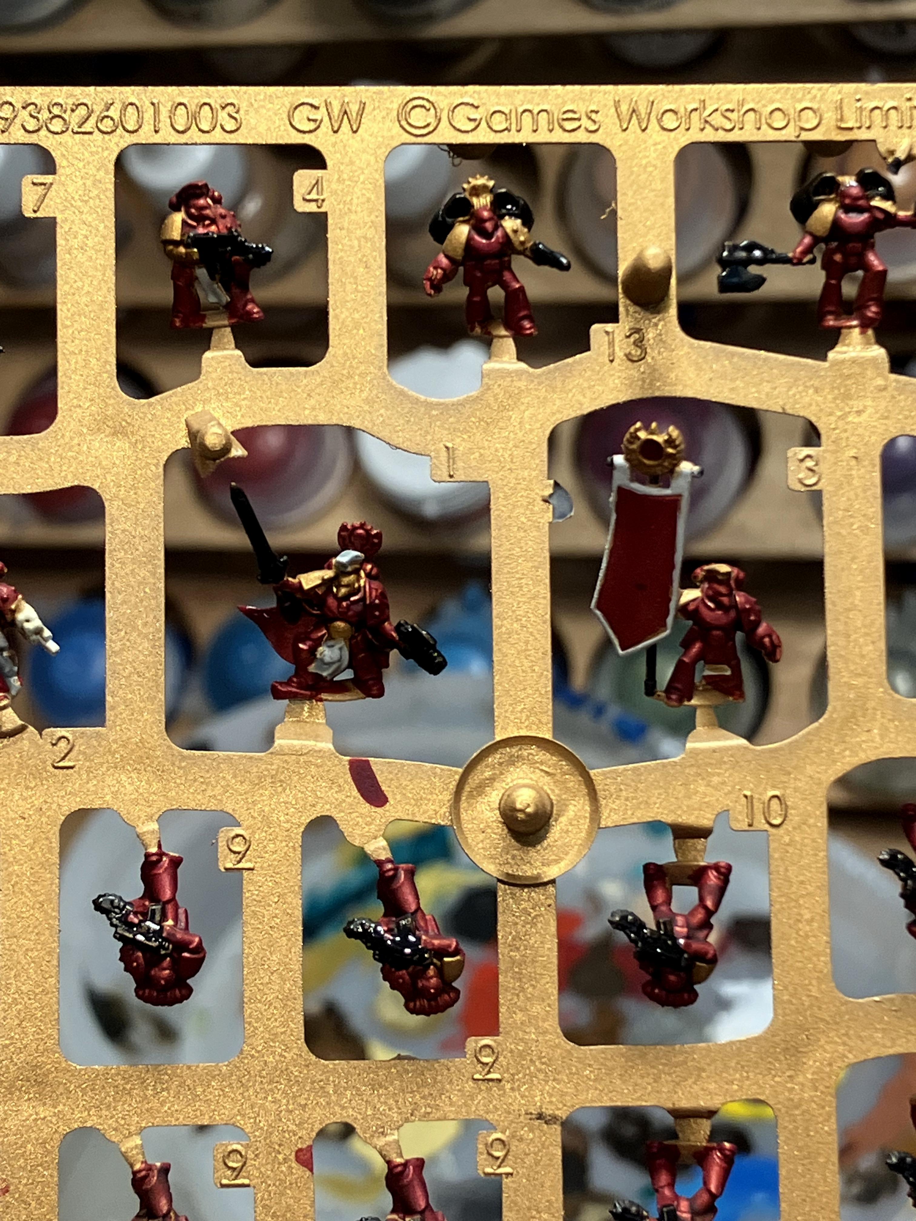 Epic, Horus Heresy, Legions Imperalis, Painting, Thousand Sons