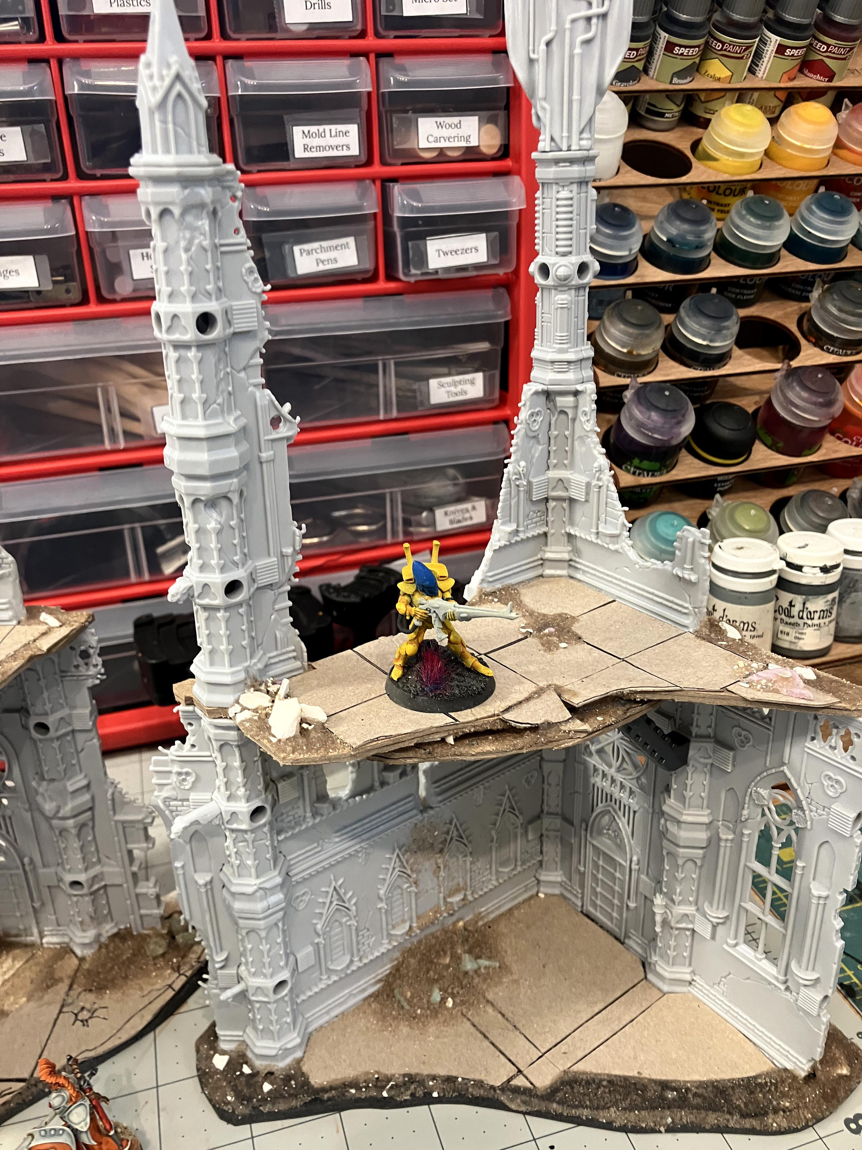 Commission, Rampart Terrain, Ruins, Terrain, Work In Progress