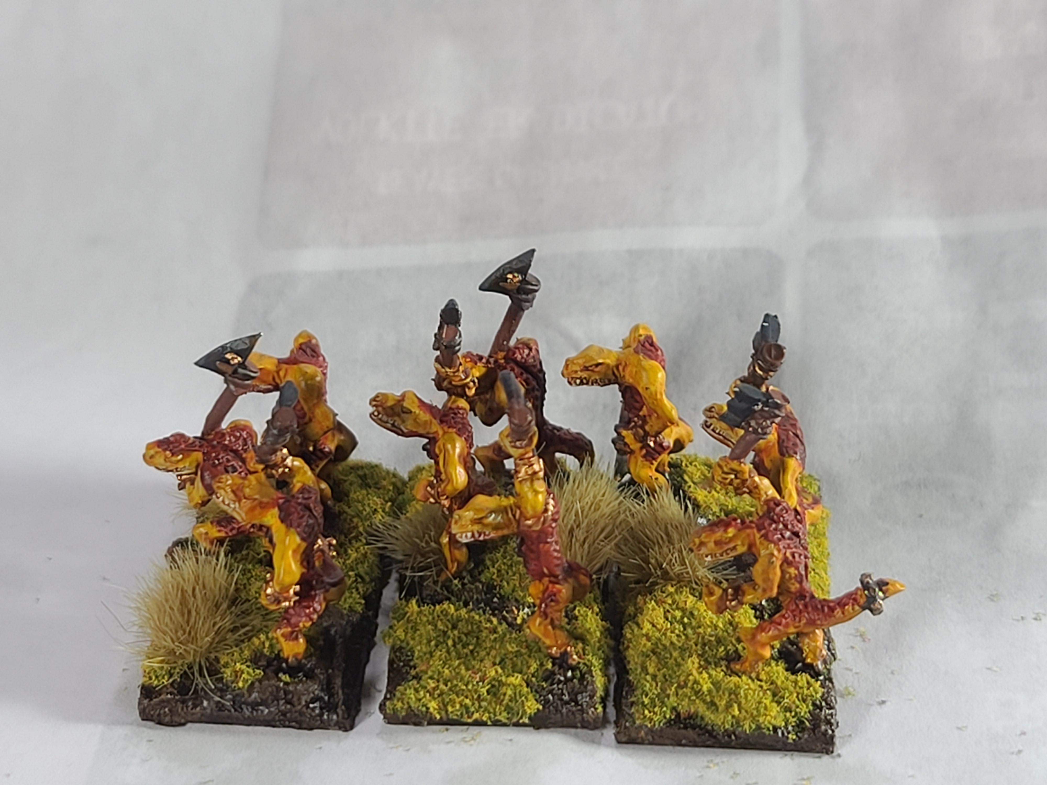 10mm, Games Workshop, Kroxigor, Lizardmen, Warmaster