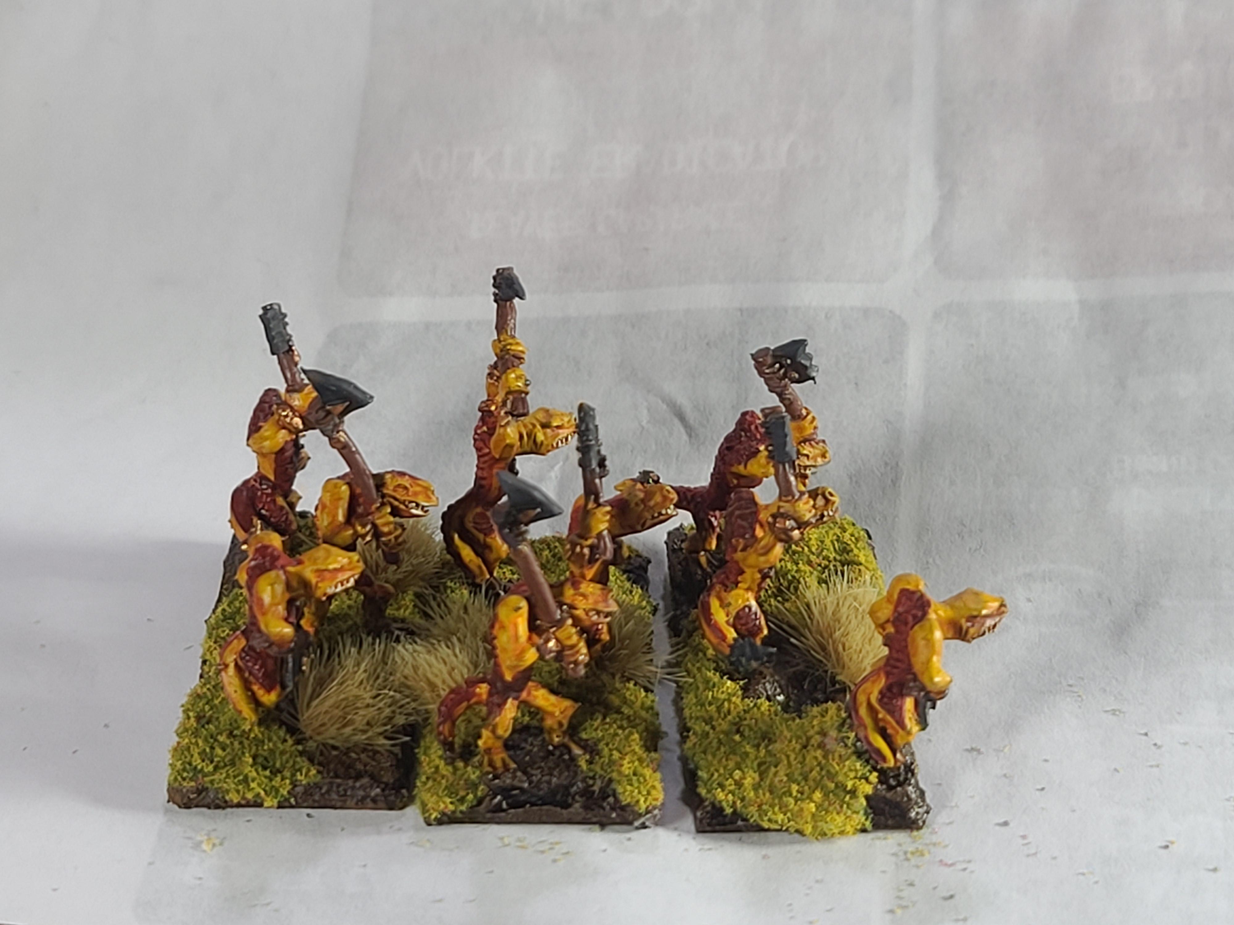 10mm, Games Workshop, Kroxigor, Lizardmen, Warmaster