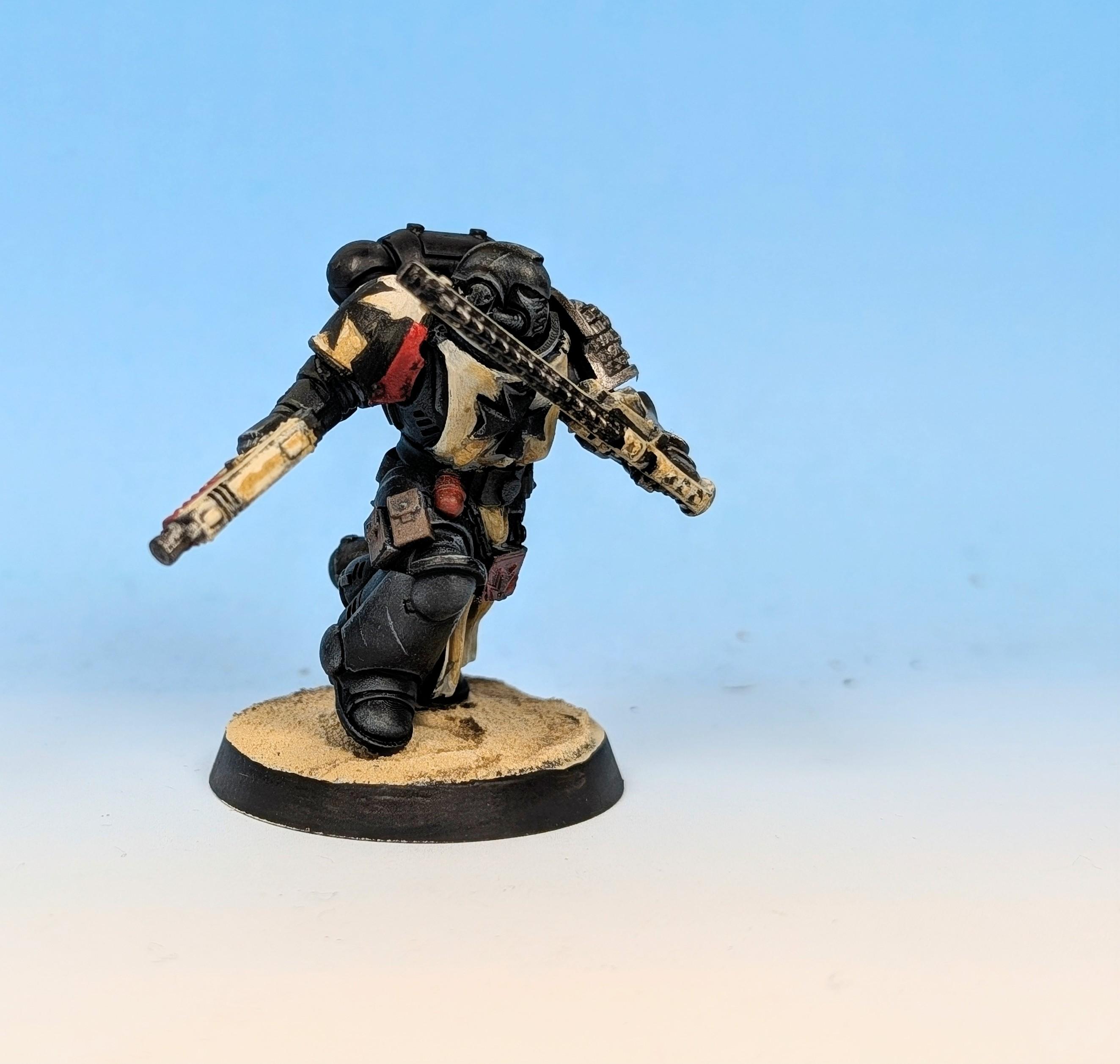 Deathwatch assault intercessor (Black Templars)