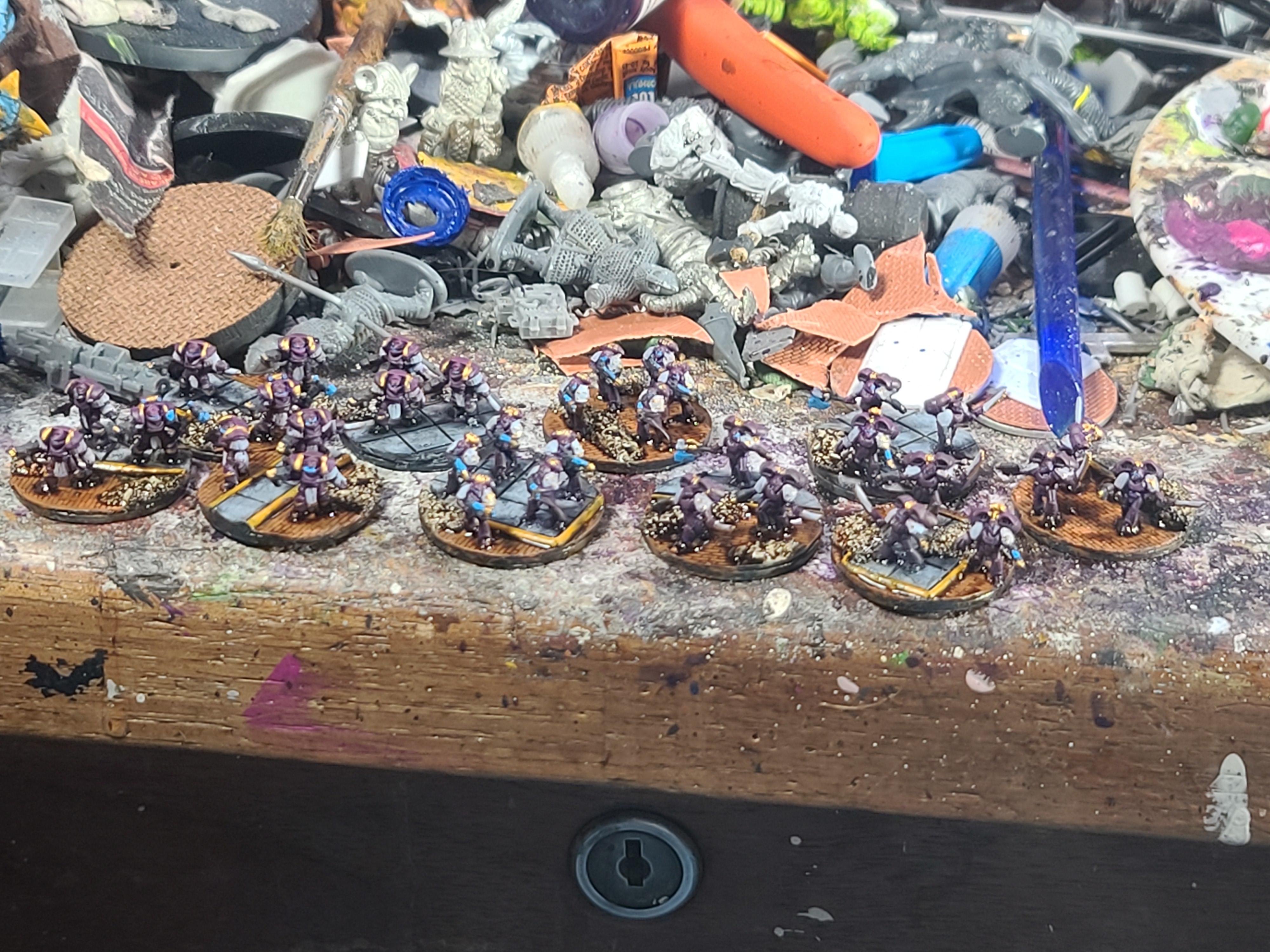 8mm, Emperor's Children, Games Workshop, Infantry Support, Legions Imperialis, Space Marines