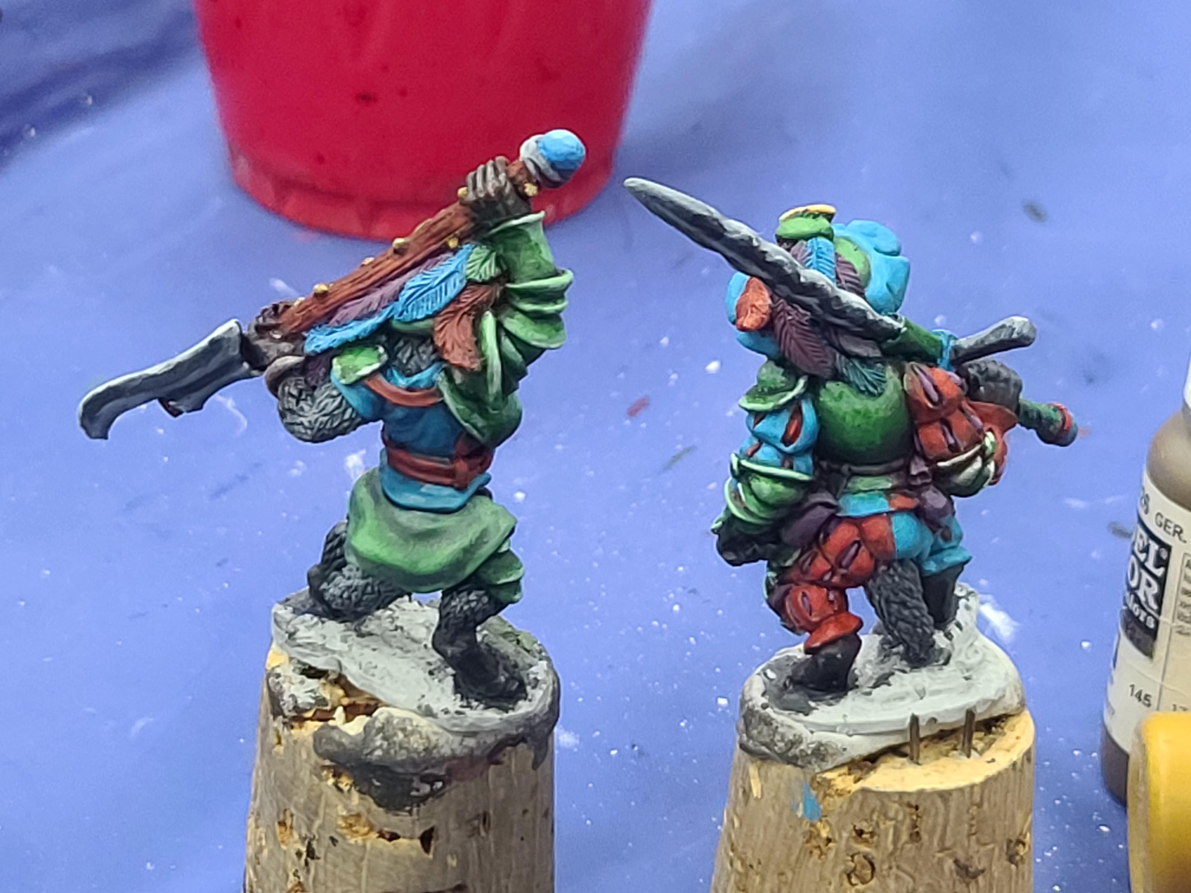 Animal Adventurers, Badger, Burrows And Badgers, Higlander, Landsknecht, Oathsworn Miniatures