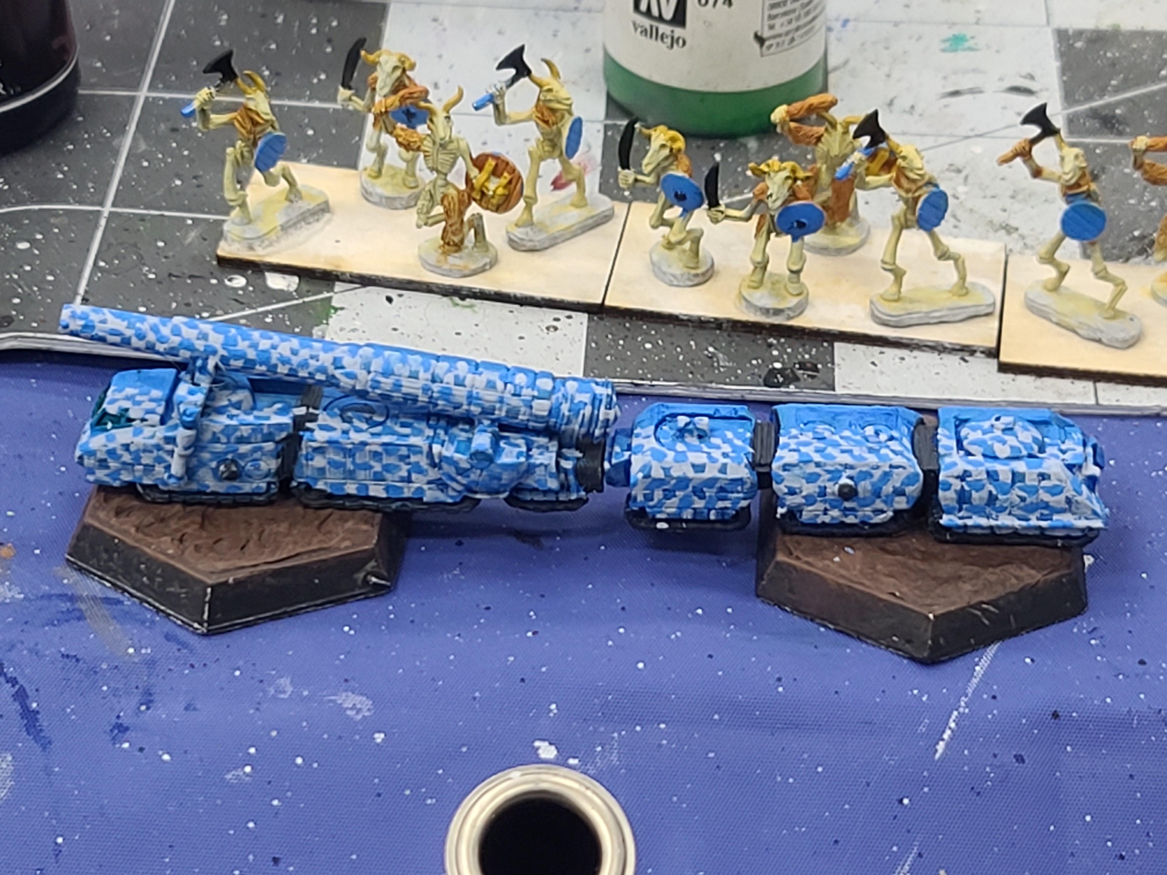 6mm, Artillery, Battletech, Ironwind Metals, Mobile Long Tom, Skye Jaegers