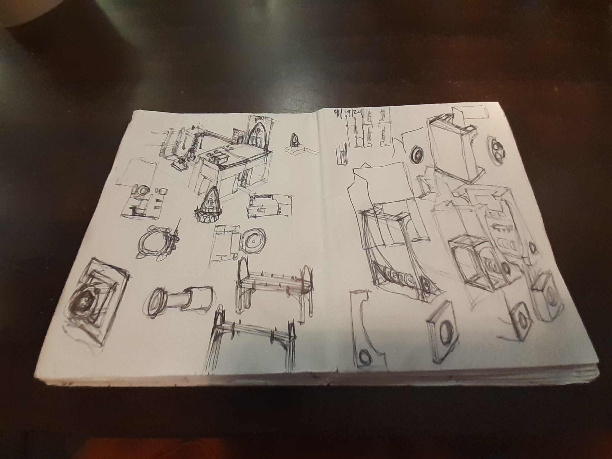 Sketches, Terrain, Waaazag