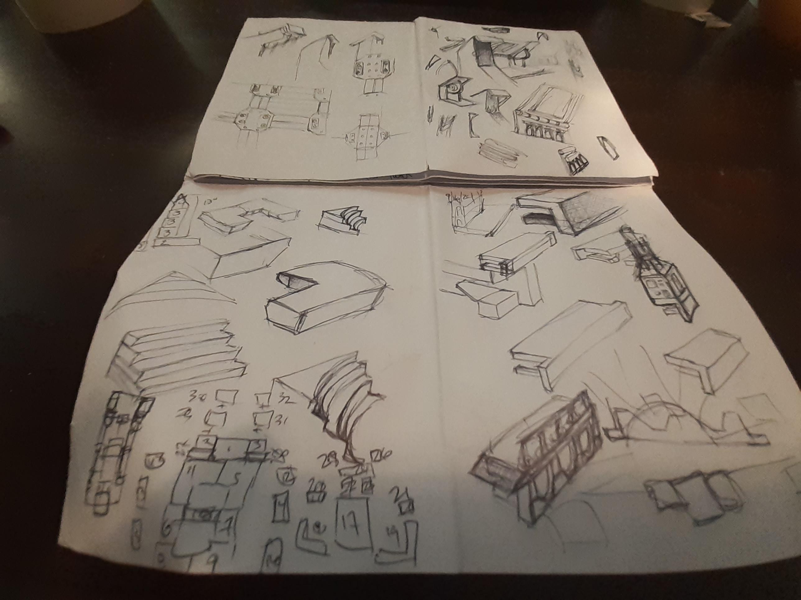 Sketches, Terrain, Waaazag