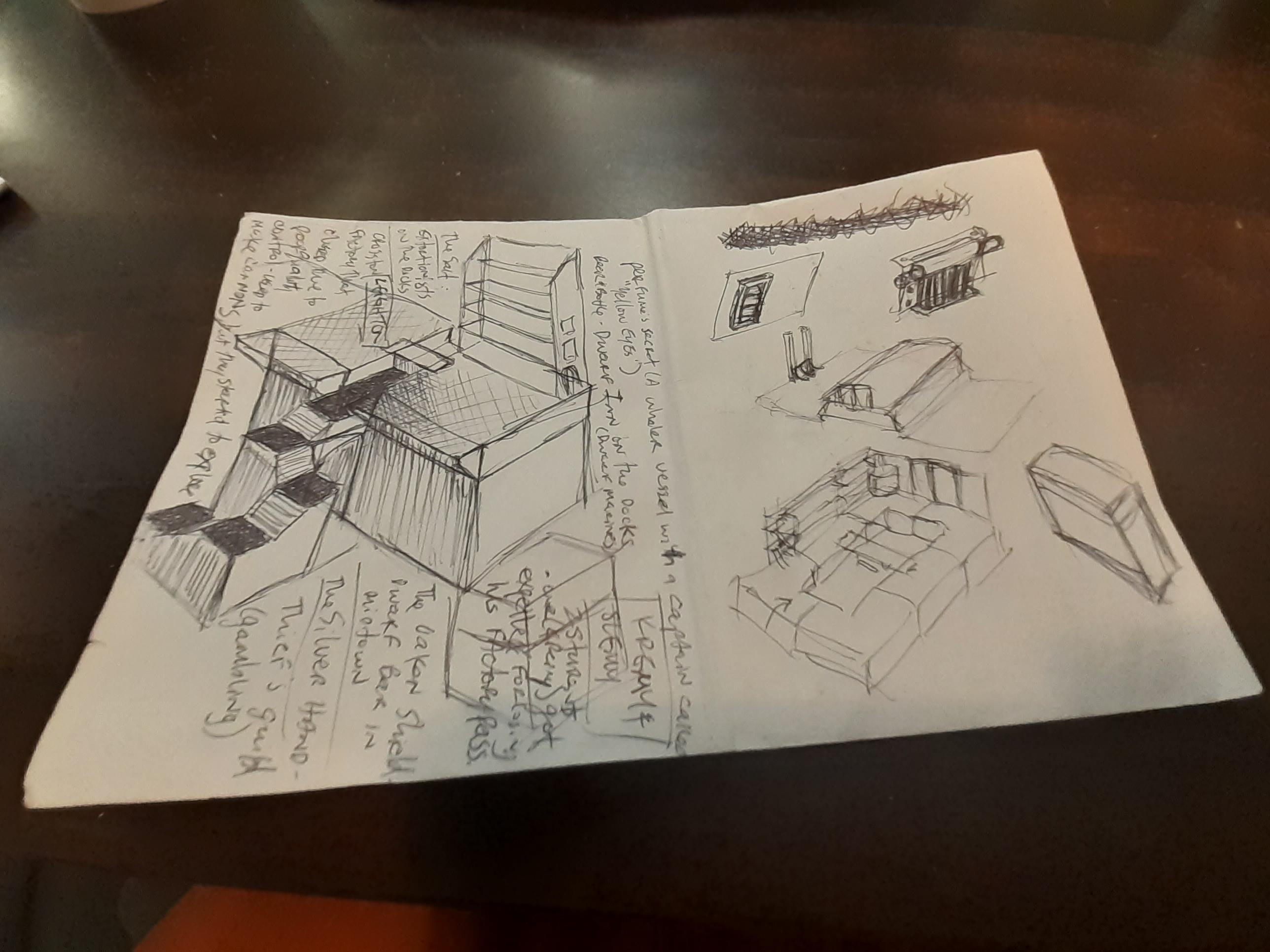 Sketches, Terrain, Waaazag