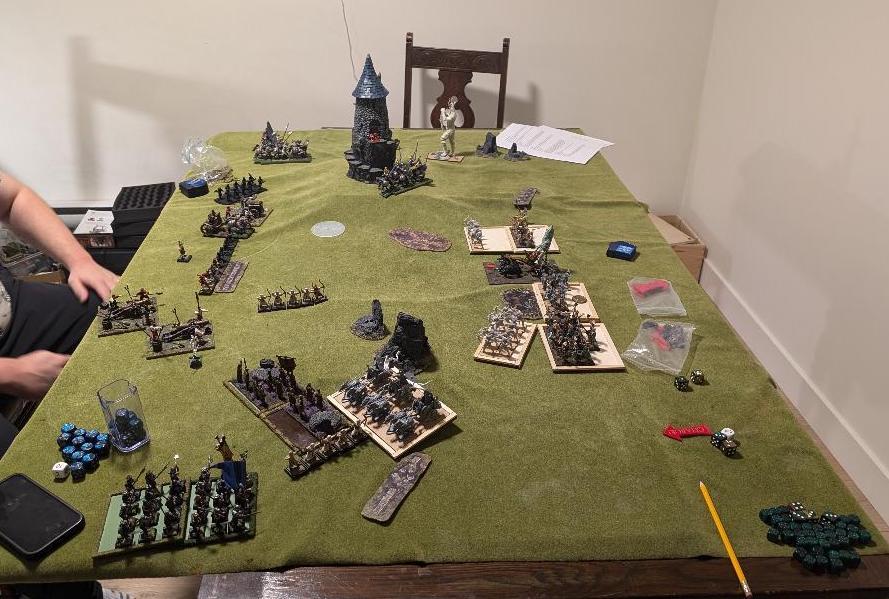 Albion vs. Empire 1: Start Turn 2