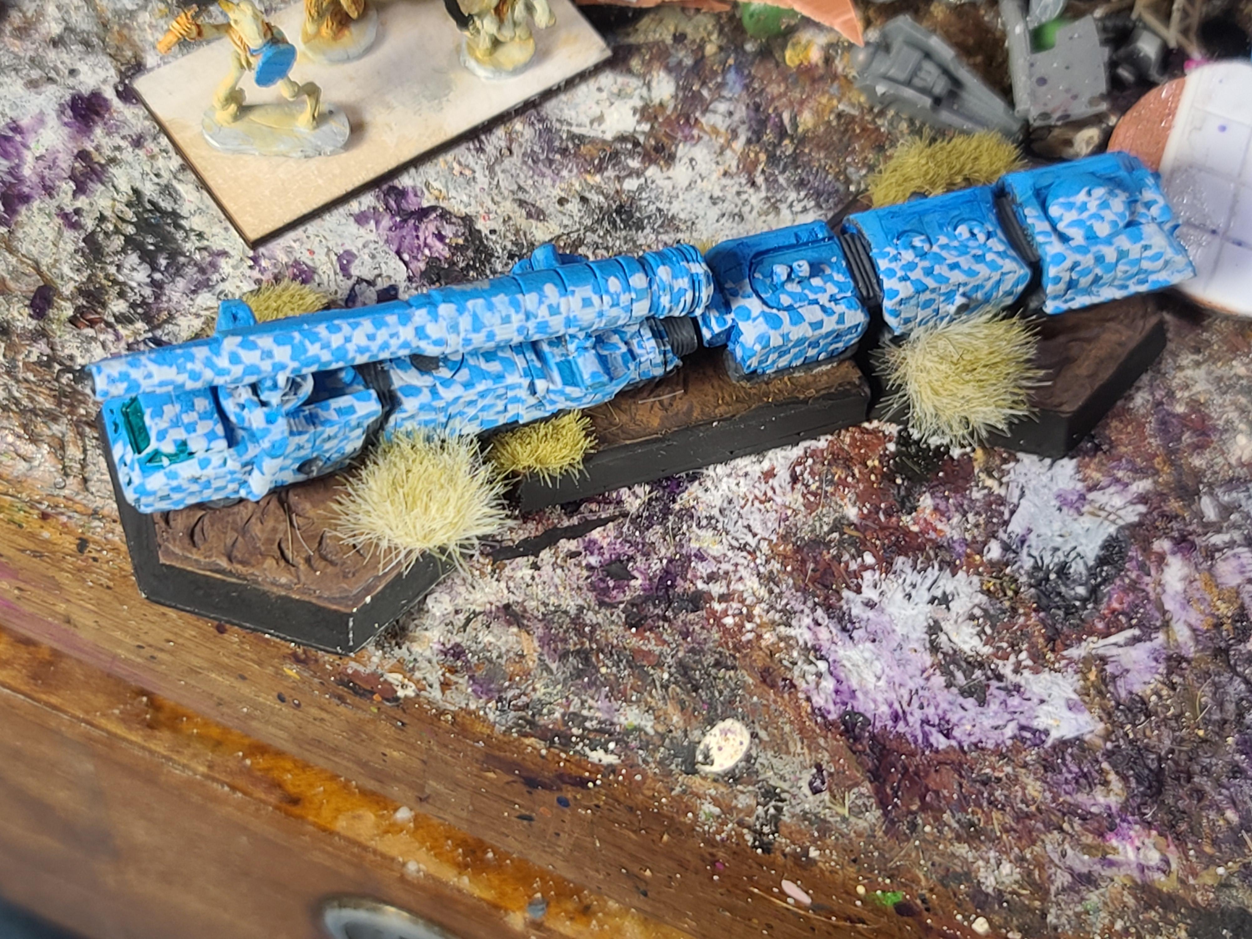 Artillery, Battletech, Checkers, Ironwind Metals, Mobile Long Tom, Skye Jaegers