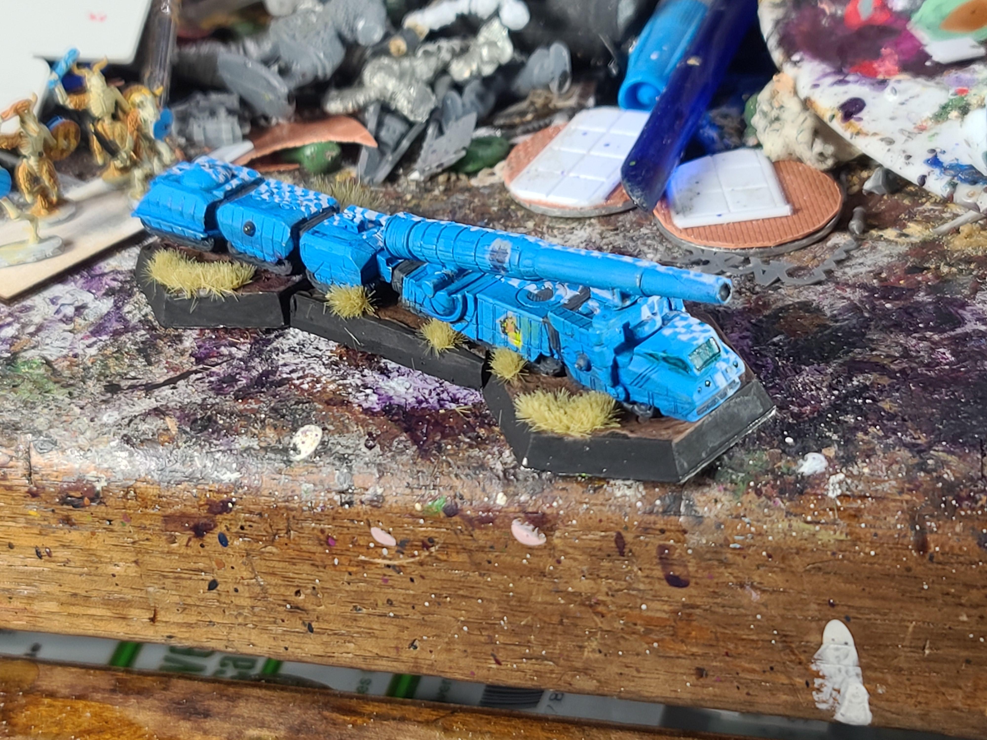 Artillery, Battletech, Checkers, Freehand Emblems, Ironwind Metals, Mobile Long Tom, Skye Jaegers